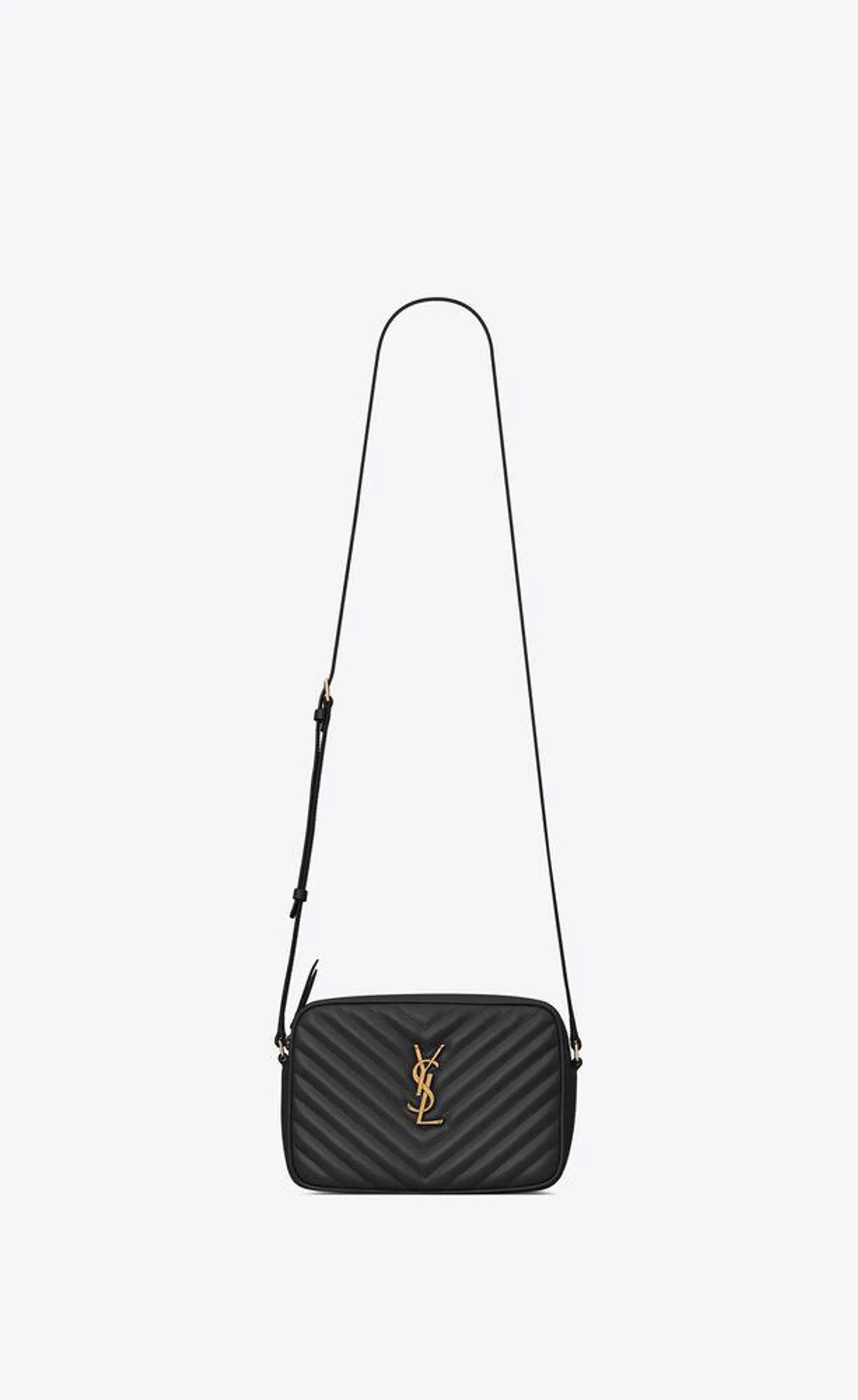 bolso cámara lou de piel acolchada