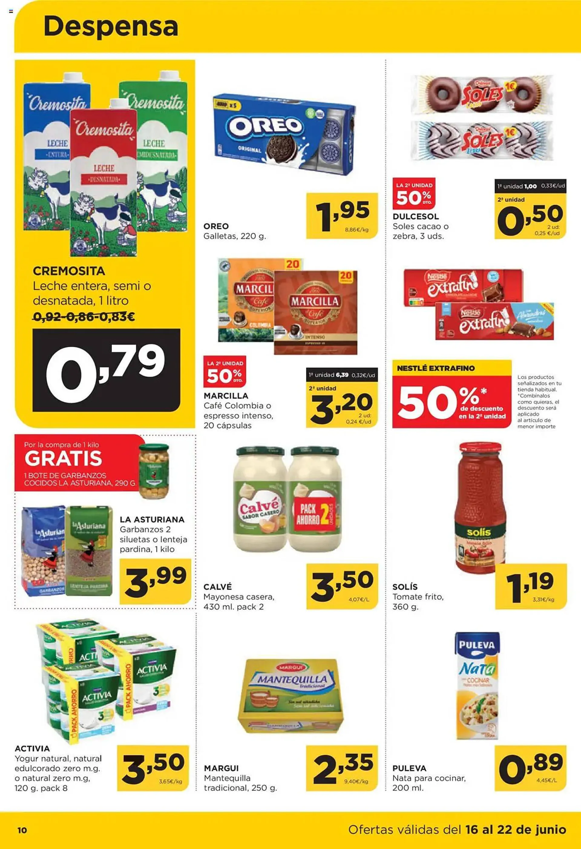 Catálogo de Folleto Alimerka 16 de junio al 22 de junio 2025 - Página 10