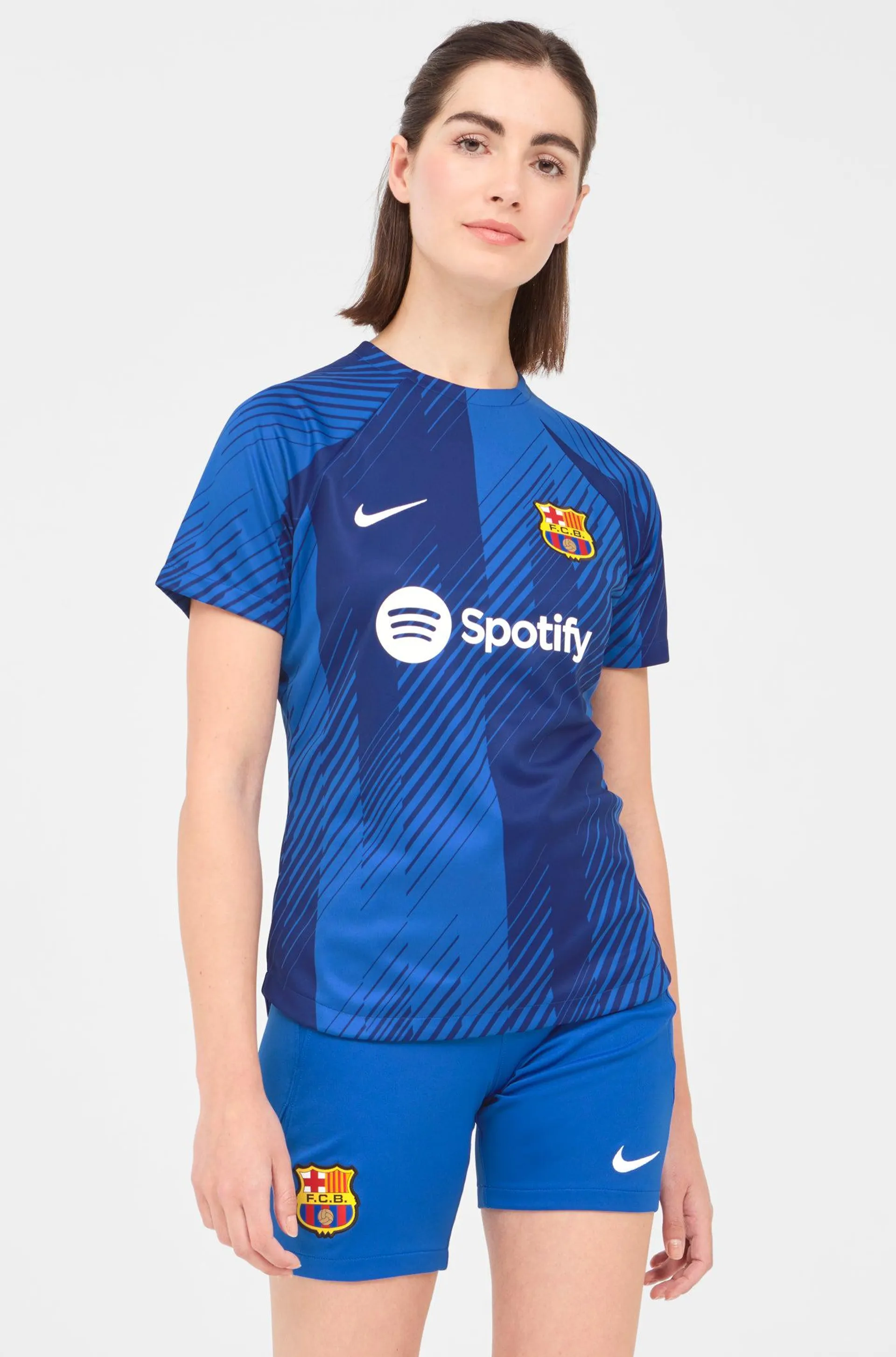 Camiseta prepartido segunda equipación FC Barcelona 23/24 - La Liga - Mujer