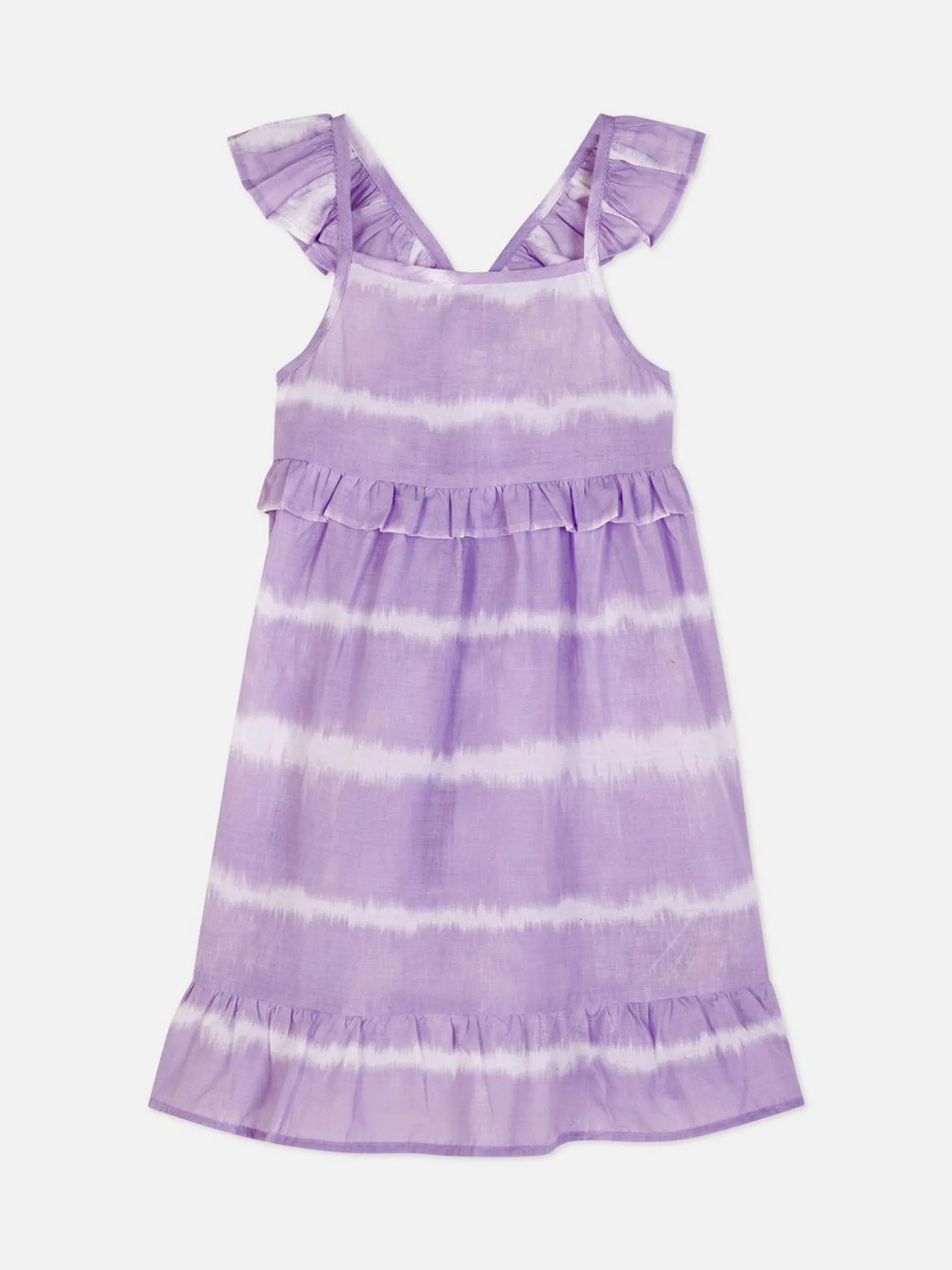 Vestido a capas con volantes
