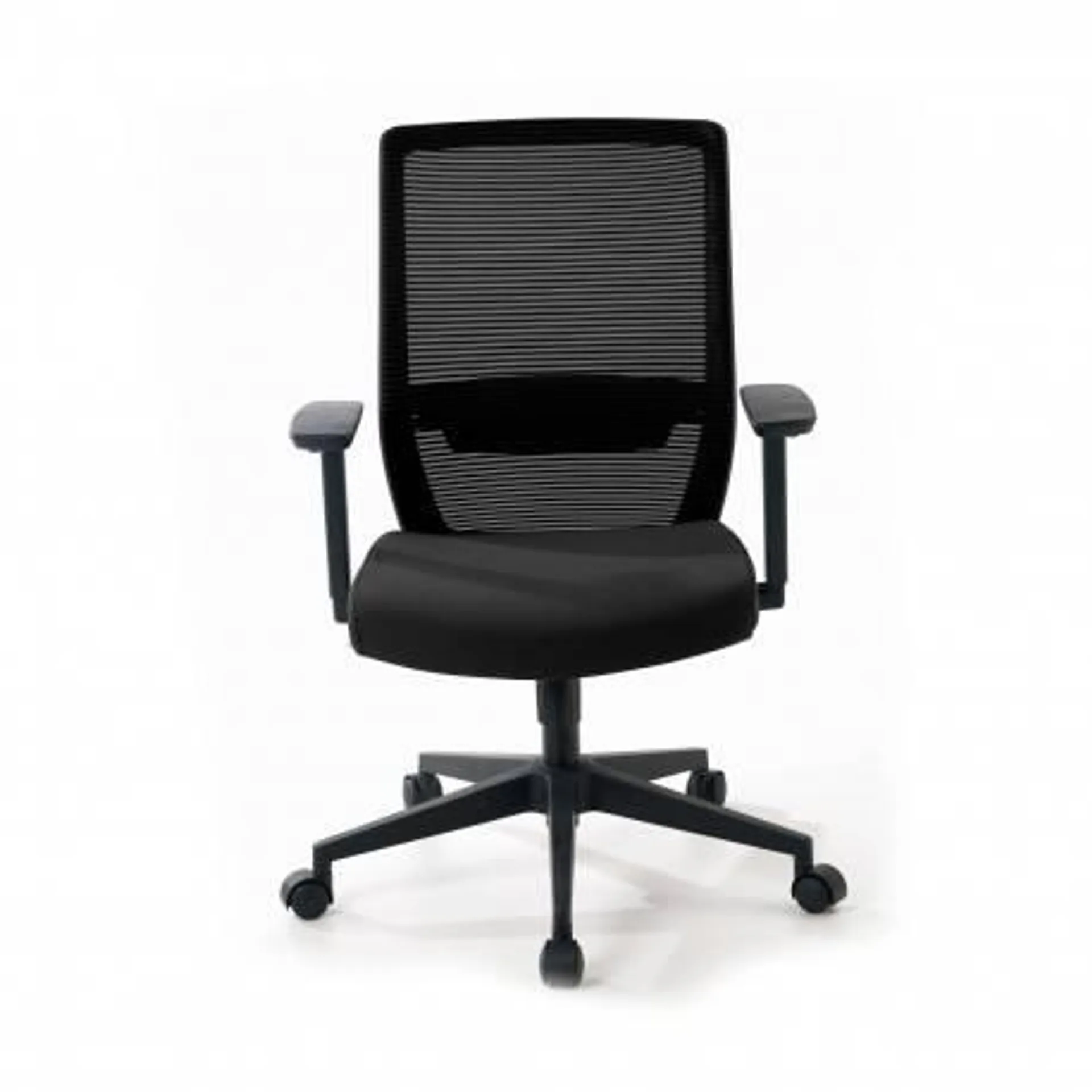 Silla de oficina giratoria Kana, Brazos Ajustables, Soporte lumbar