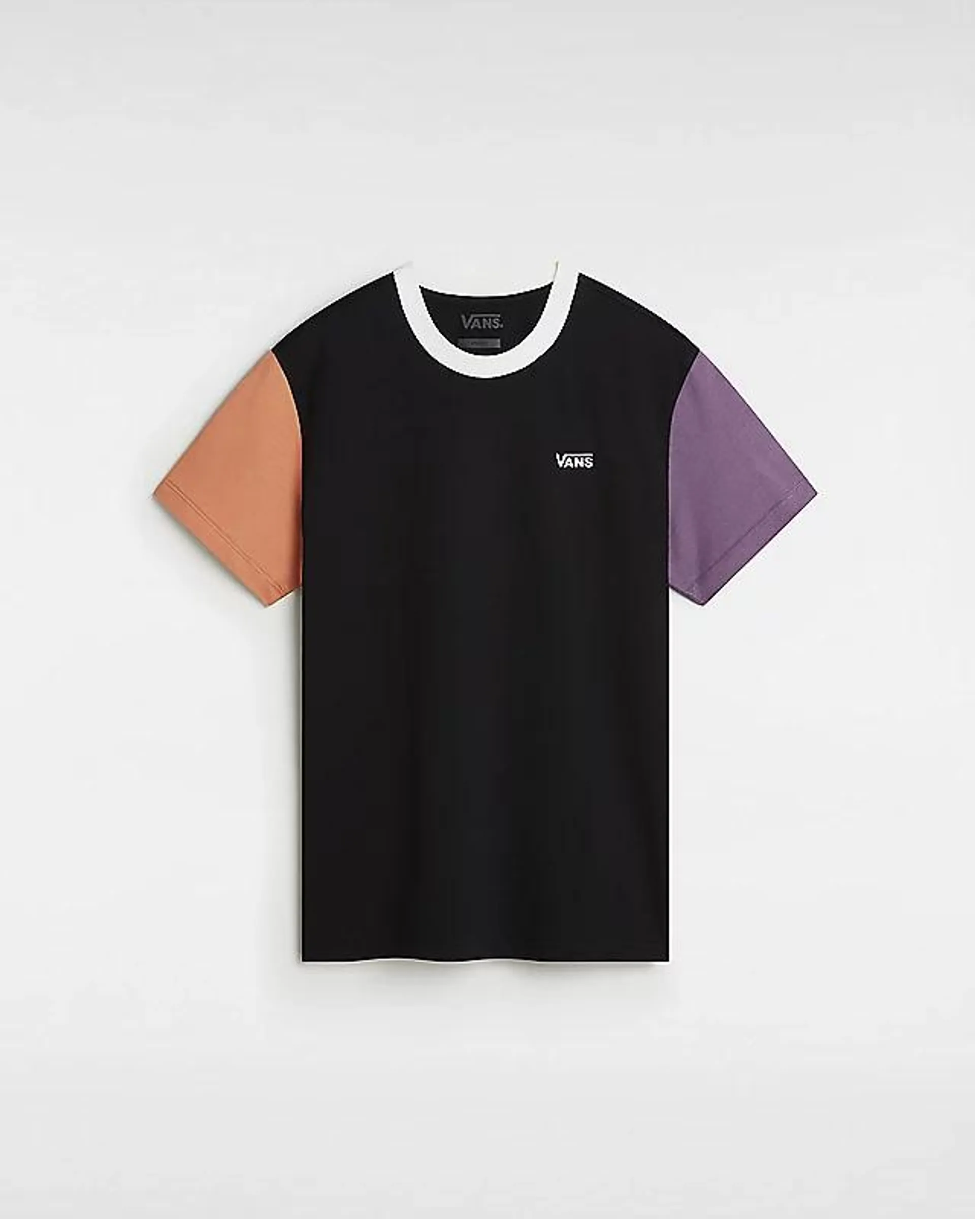 Camiseta de corte masculino Colorblock