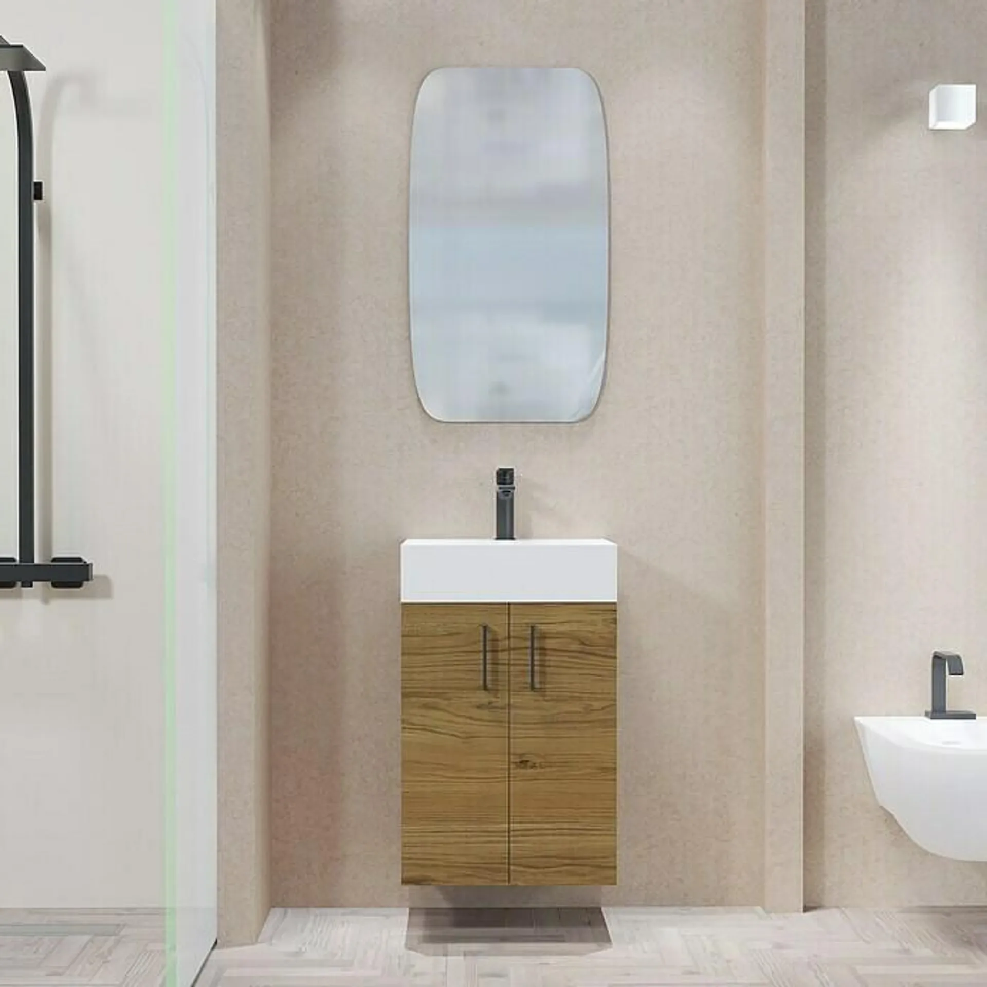 Conjunto de mueble de baño Palma