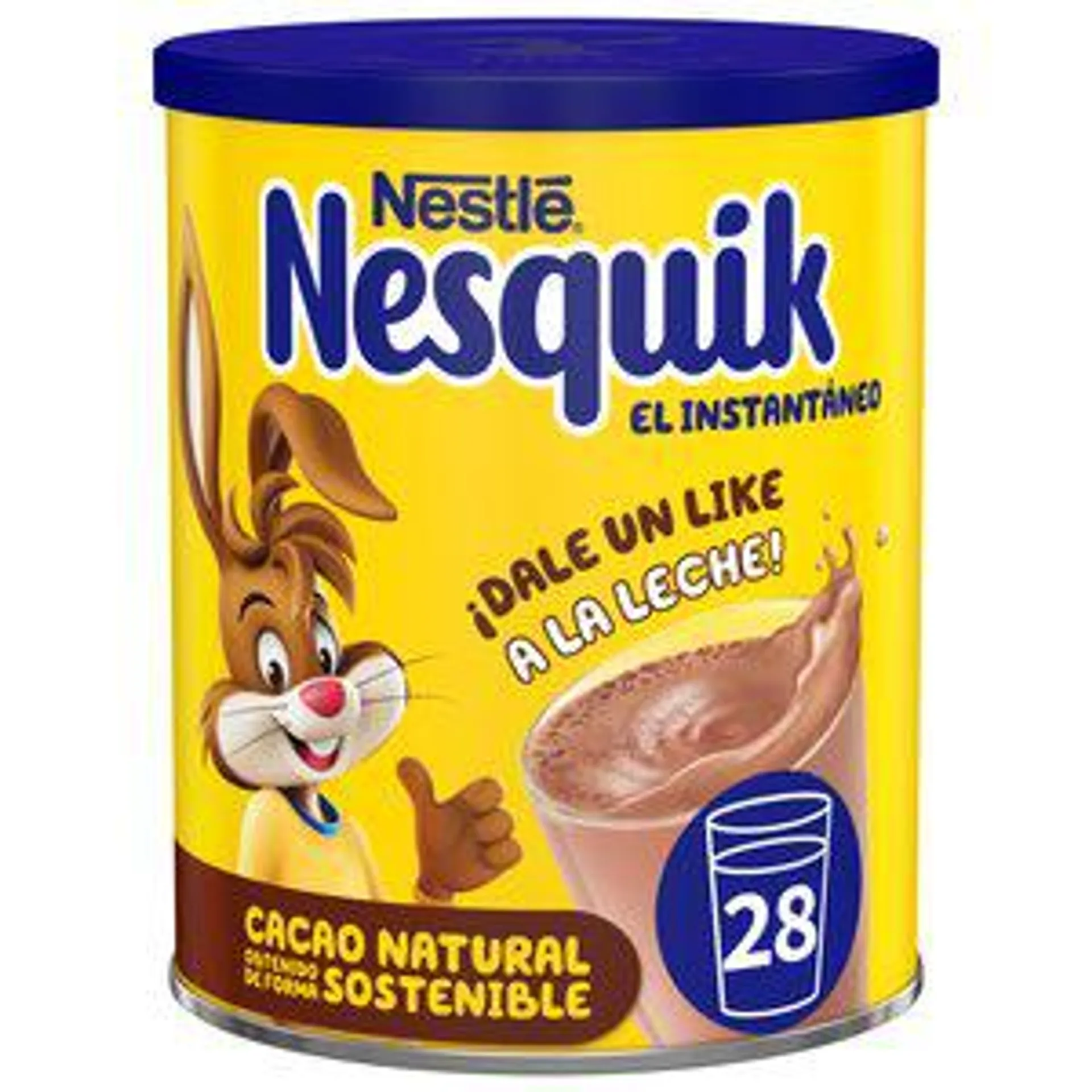 NESTLE NESQUIK cacao instantáneo lata 390 gr