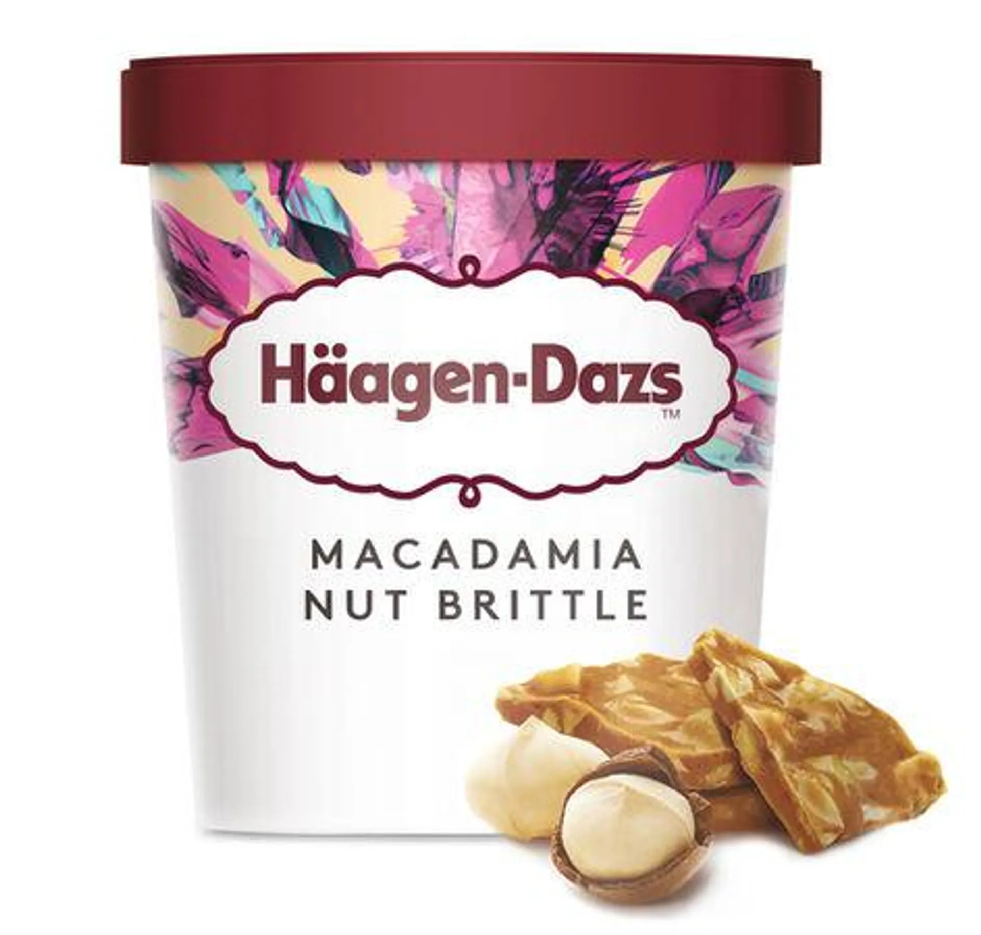 Helado en tarrina Häagen-Dazs 460ml vainilla&macadamia