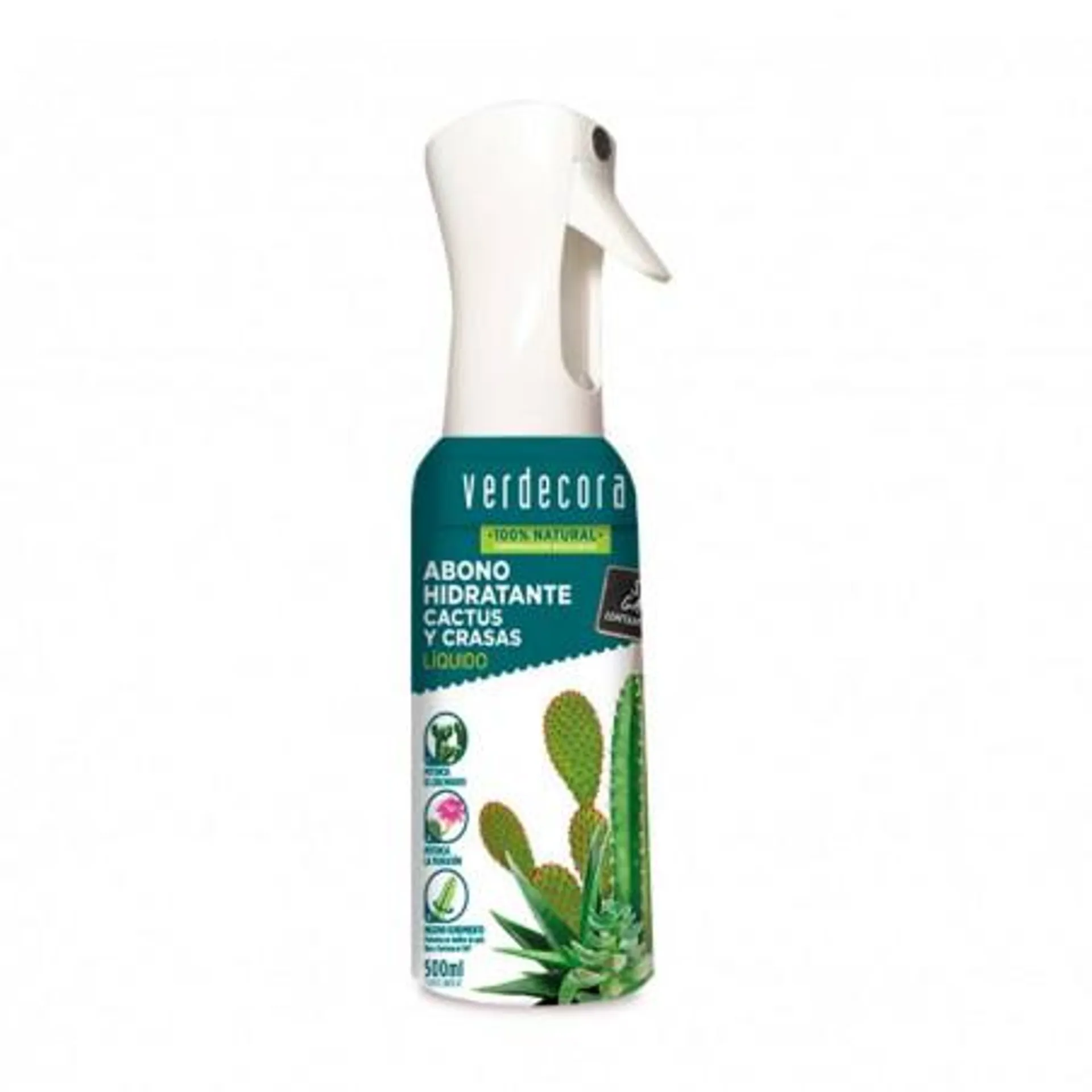 ABONO HIDRATANTE CACTUS Y CRASAS 500ML VERDECORA