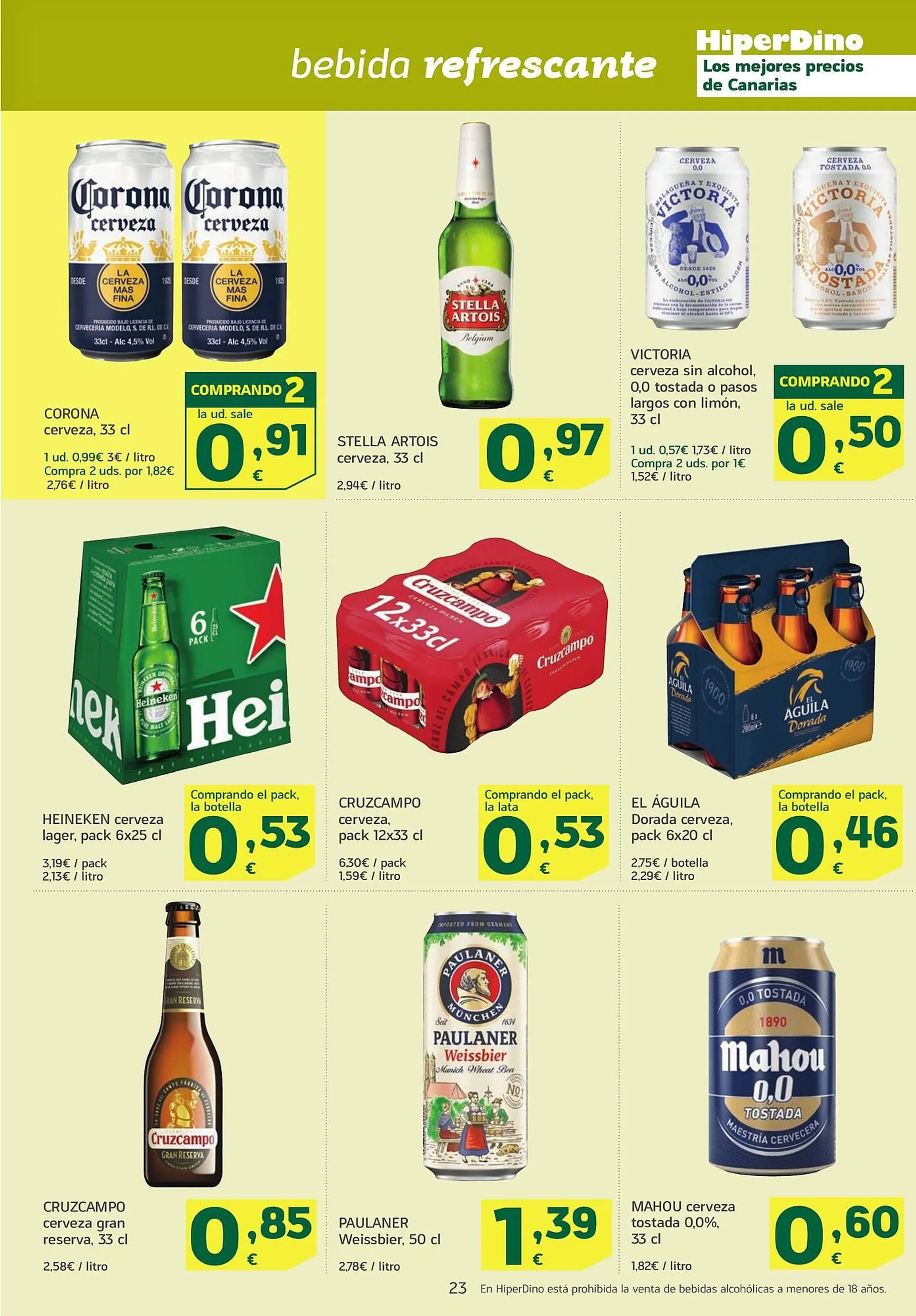 Catálogo de Folleto HiperDino 24 de junio al 9 de julio 2025 - Página 23