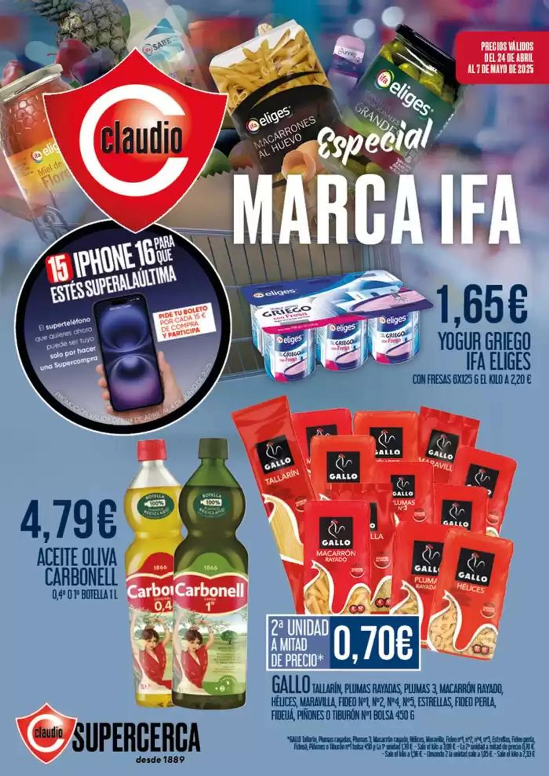 Precios validos del 24 de abril al 7 de mayo - 1