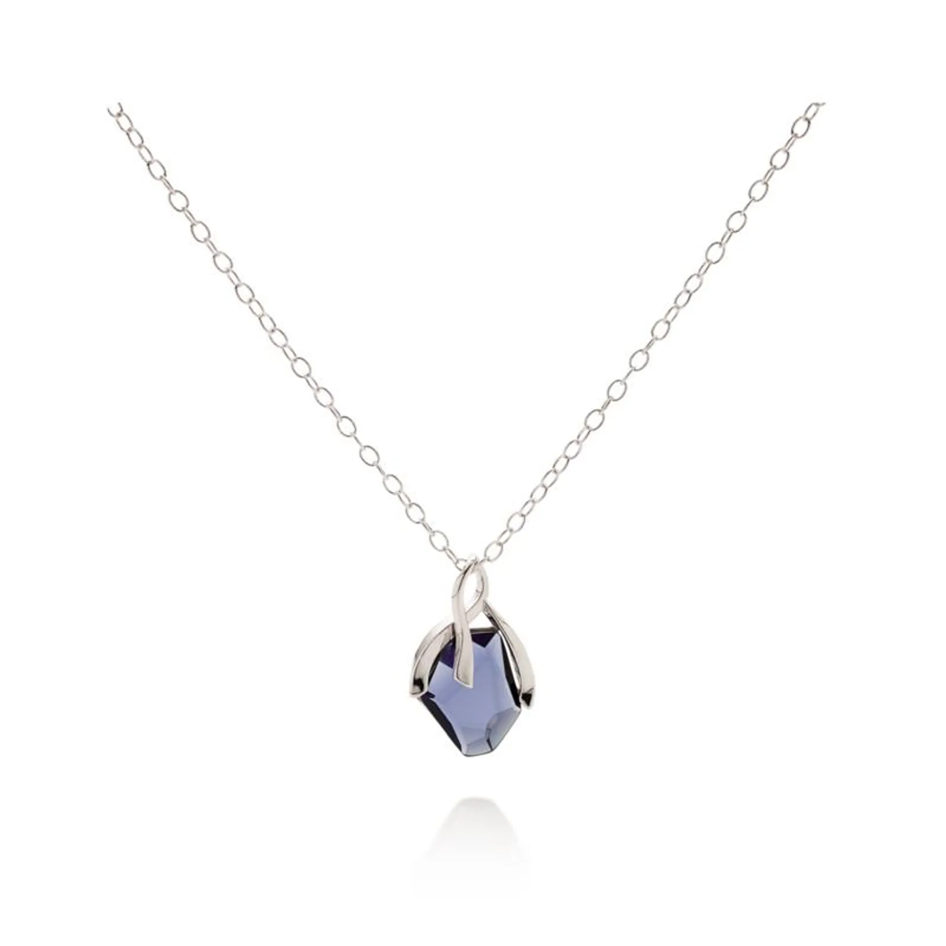 Gargantilla blue crystal