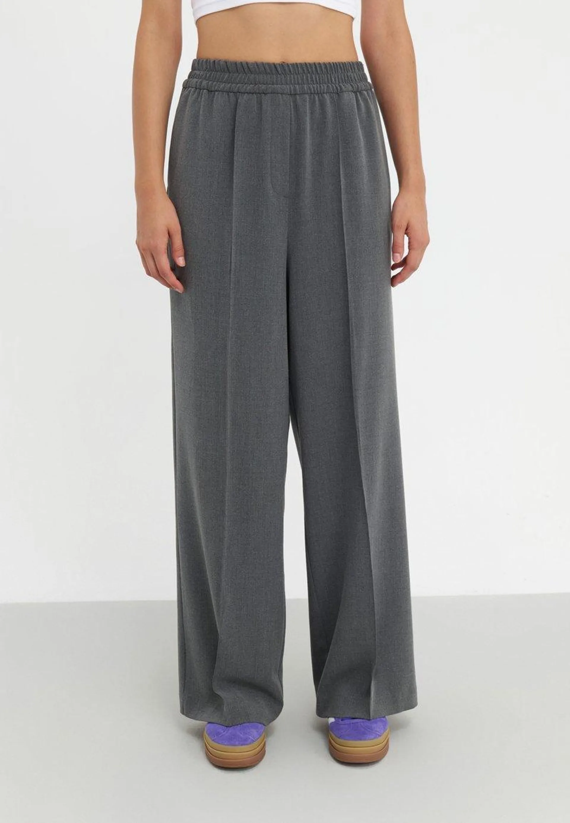 Pantalon classique - dark grey