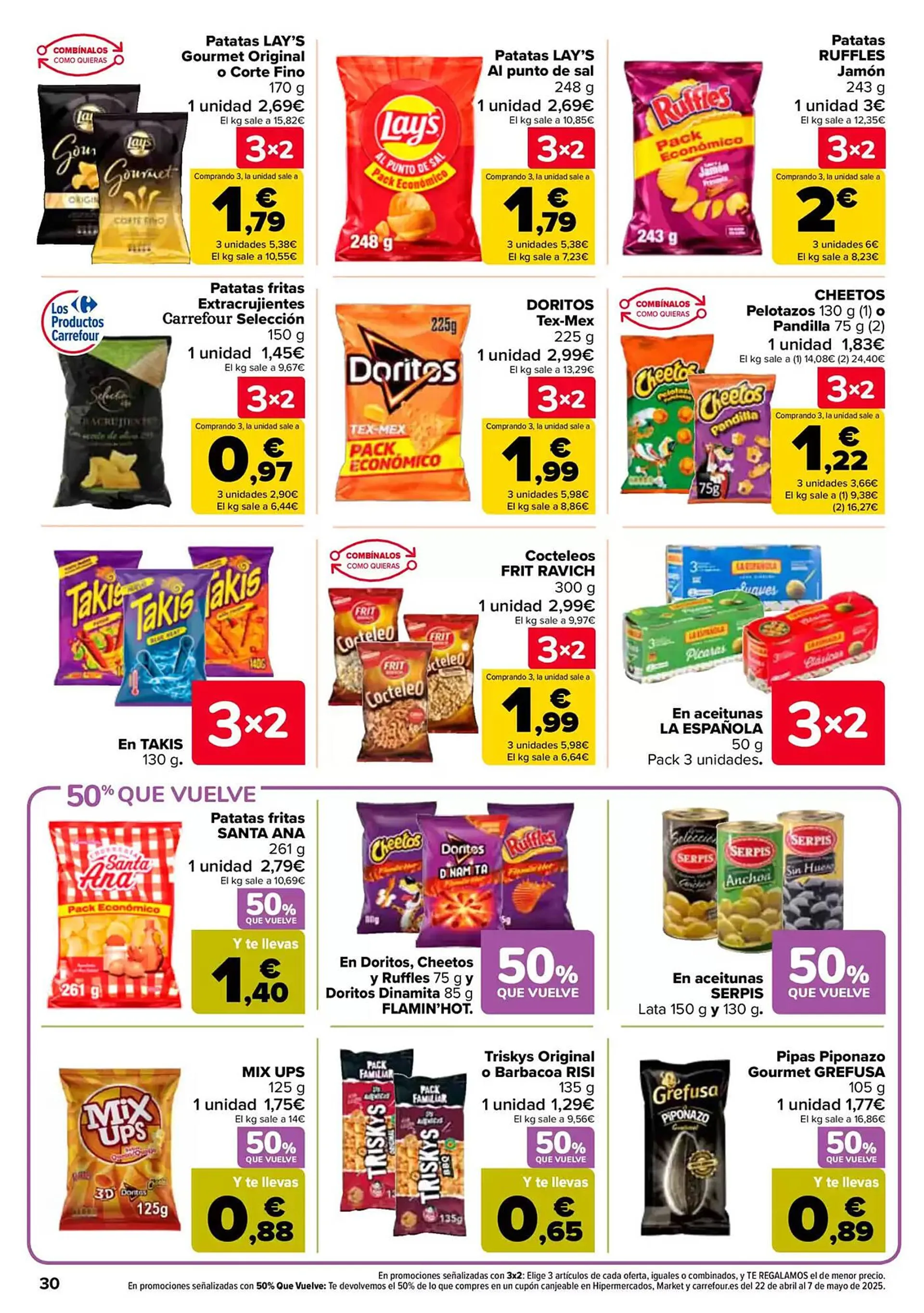 Catálogo de Folleto Carrefour 10 de abril al 21 de abril 2025 - Página 30