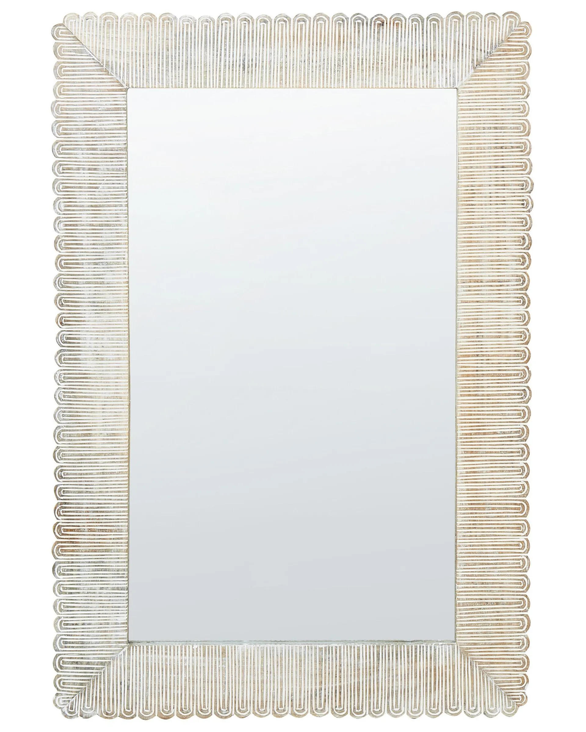 Espejo BAUGY 63 cm 94 cm Madera Blanco