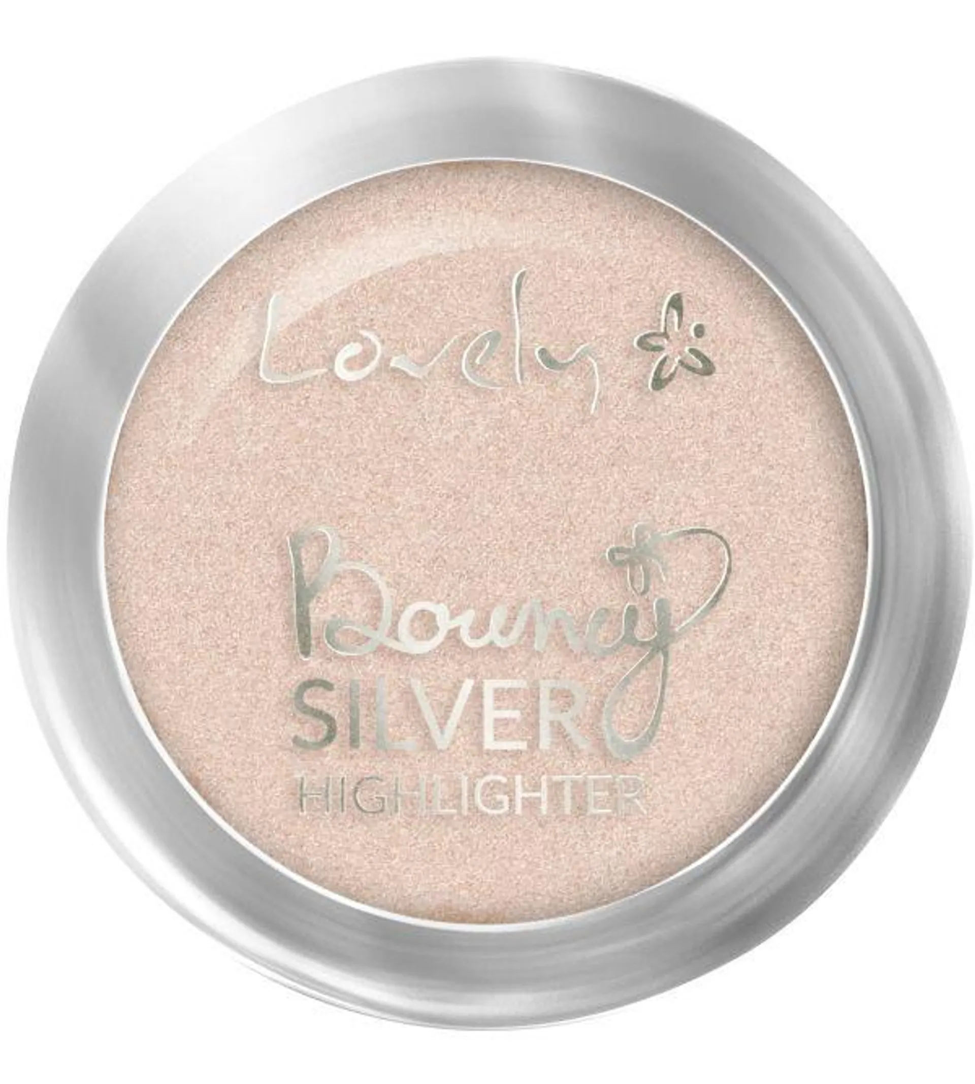 Bouncy Silver Highlighter