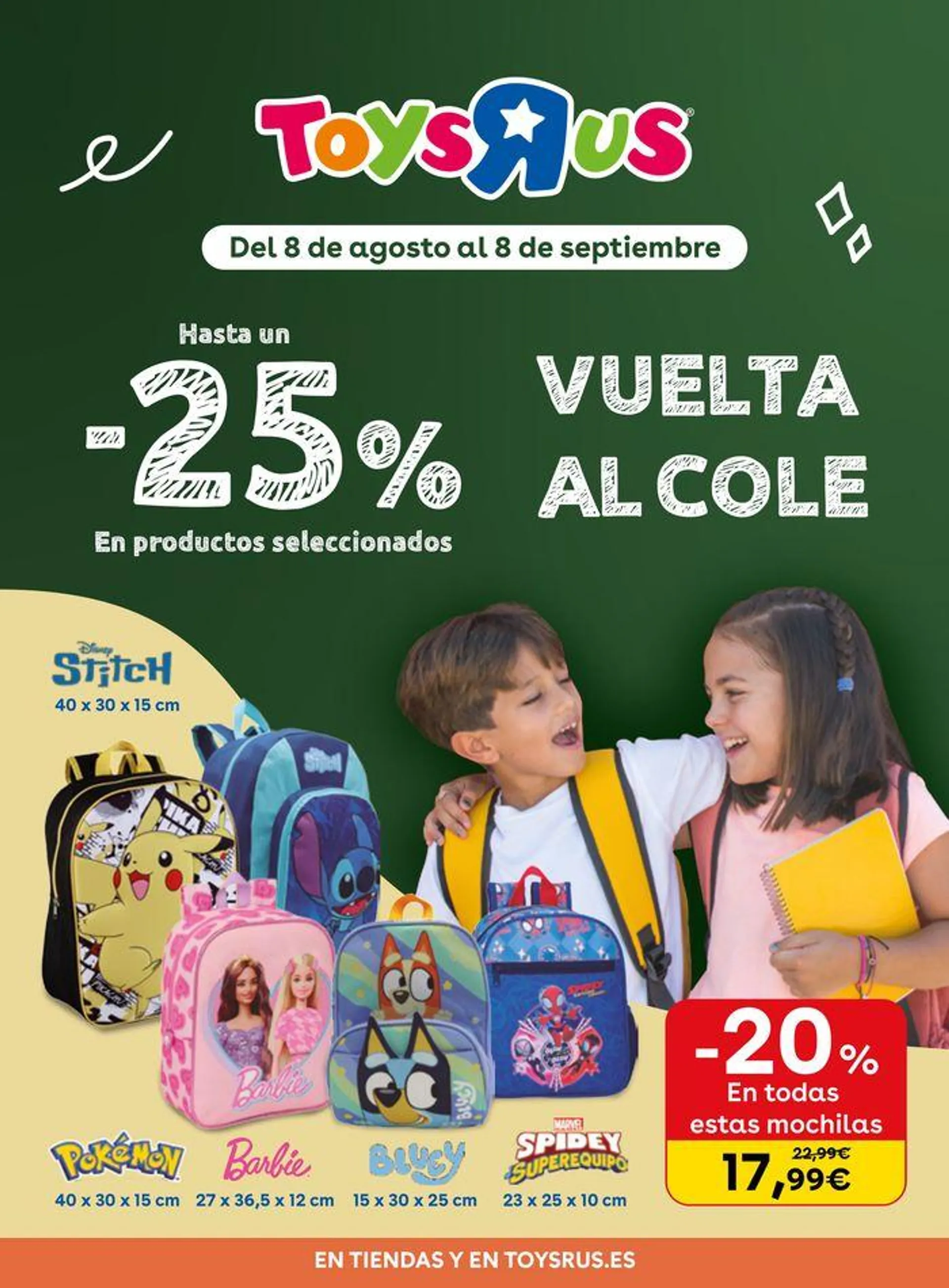 Vuelta al cole! Hasta un -25% en productos seleccionados - 1