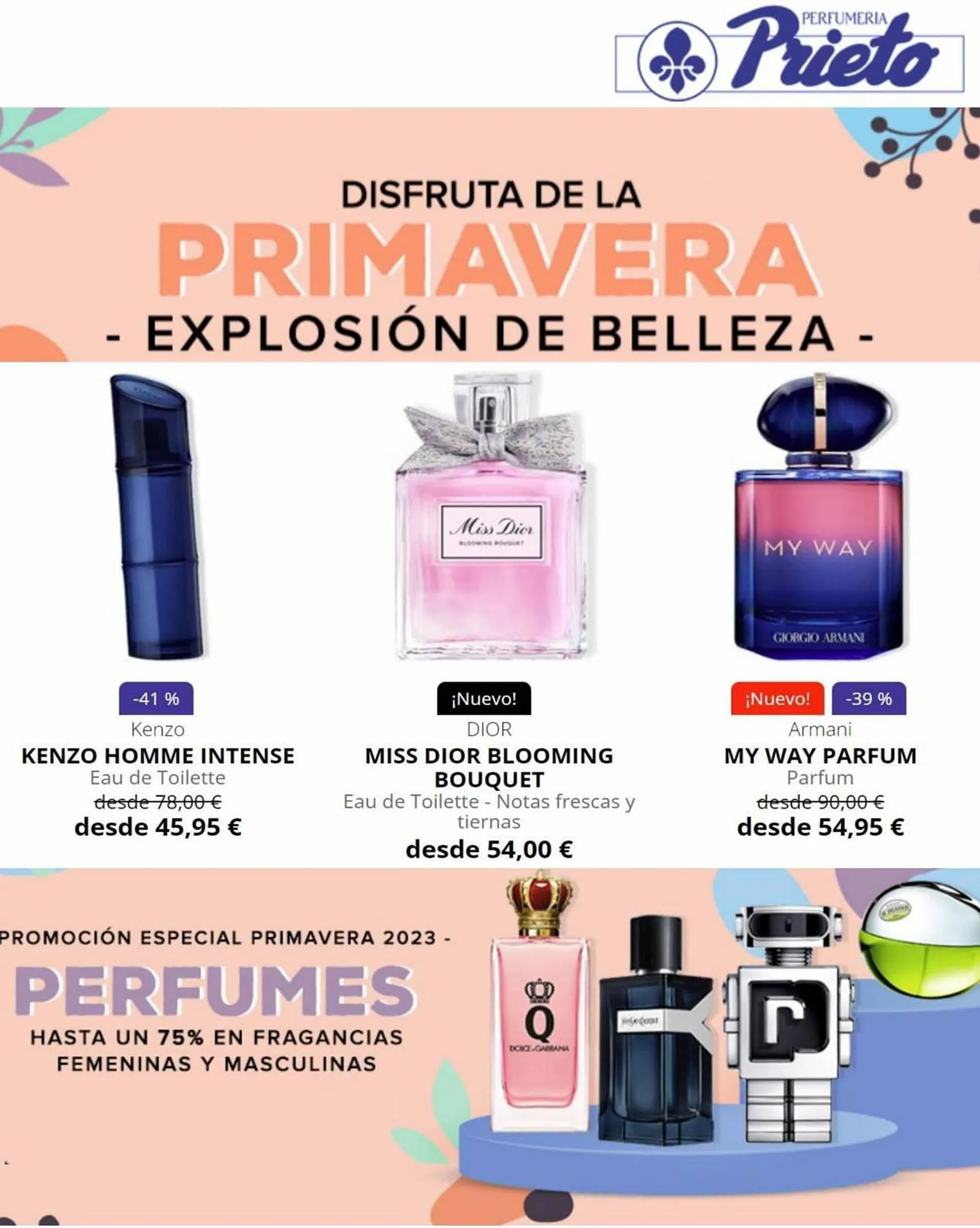 Folleto Perfumería Prieto - 2