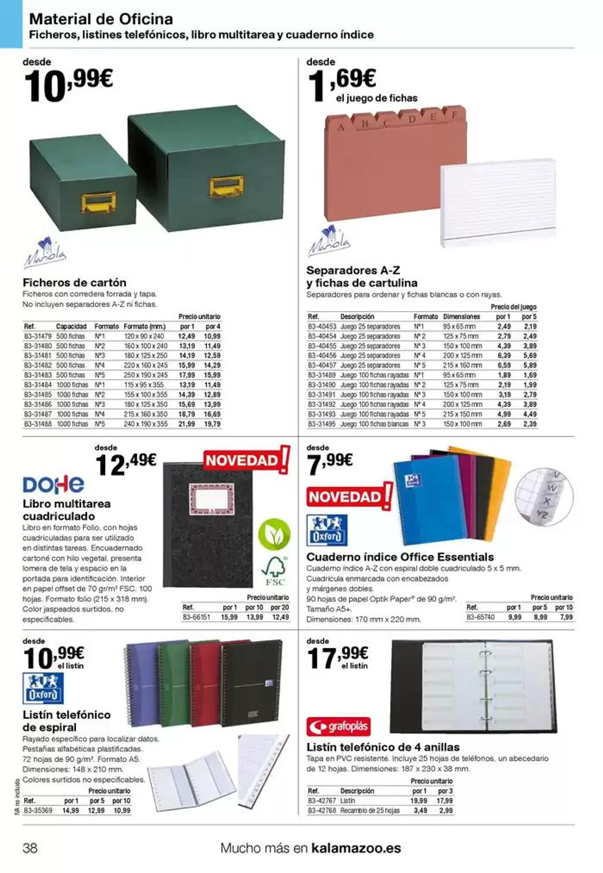 Catálogo de Staples Kalamazoo Catálogo General 9 de enero al 30 de septiembre 2025 - Página 38