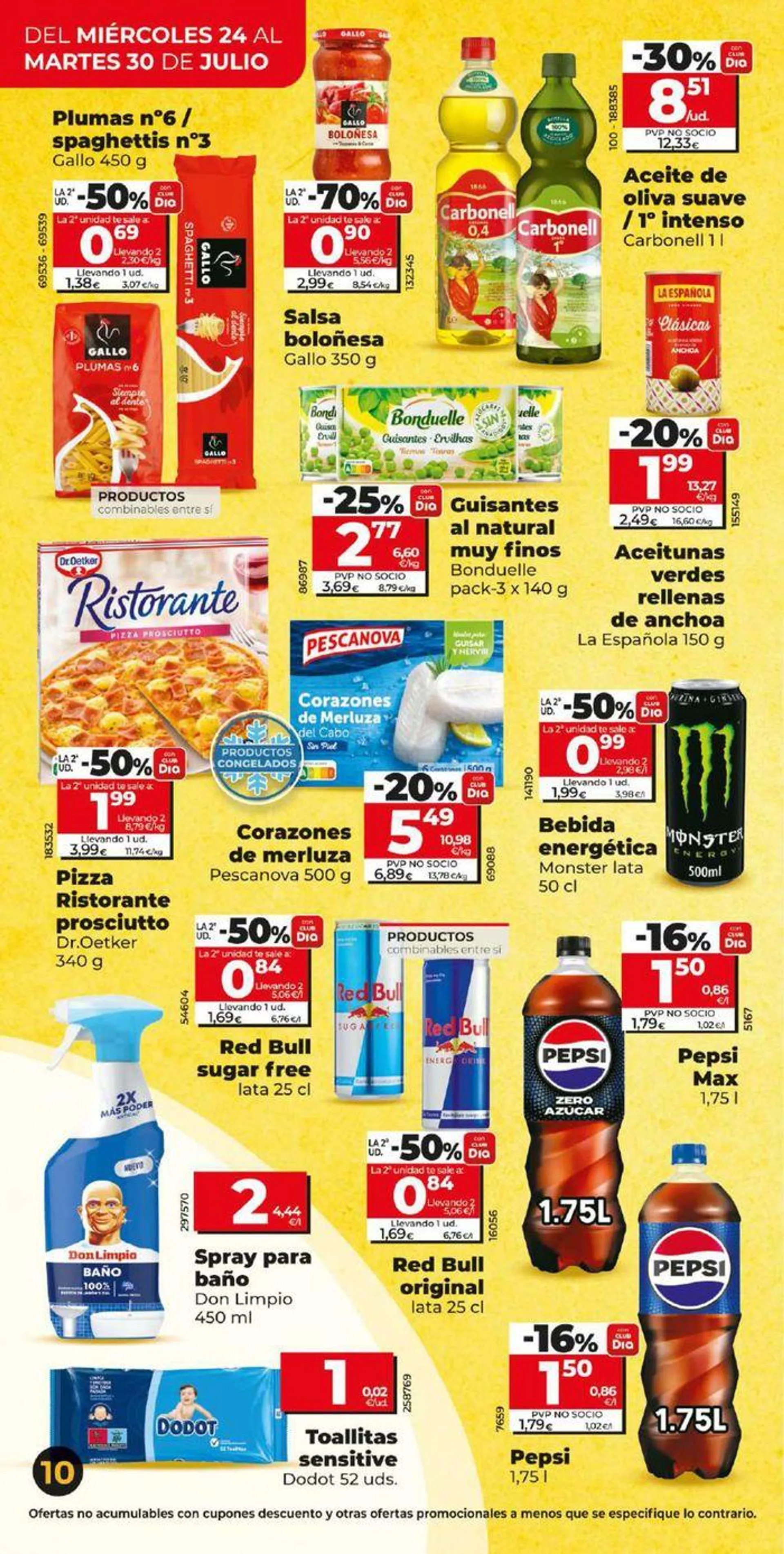 Catálogo de Ofertas Dia 24 de julio al 30 de julio 2024 - Página 10