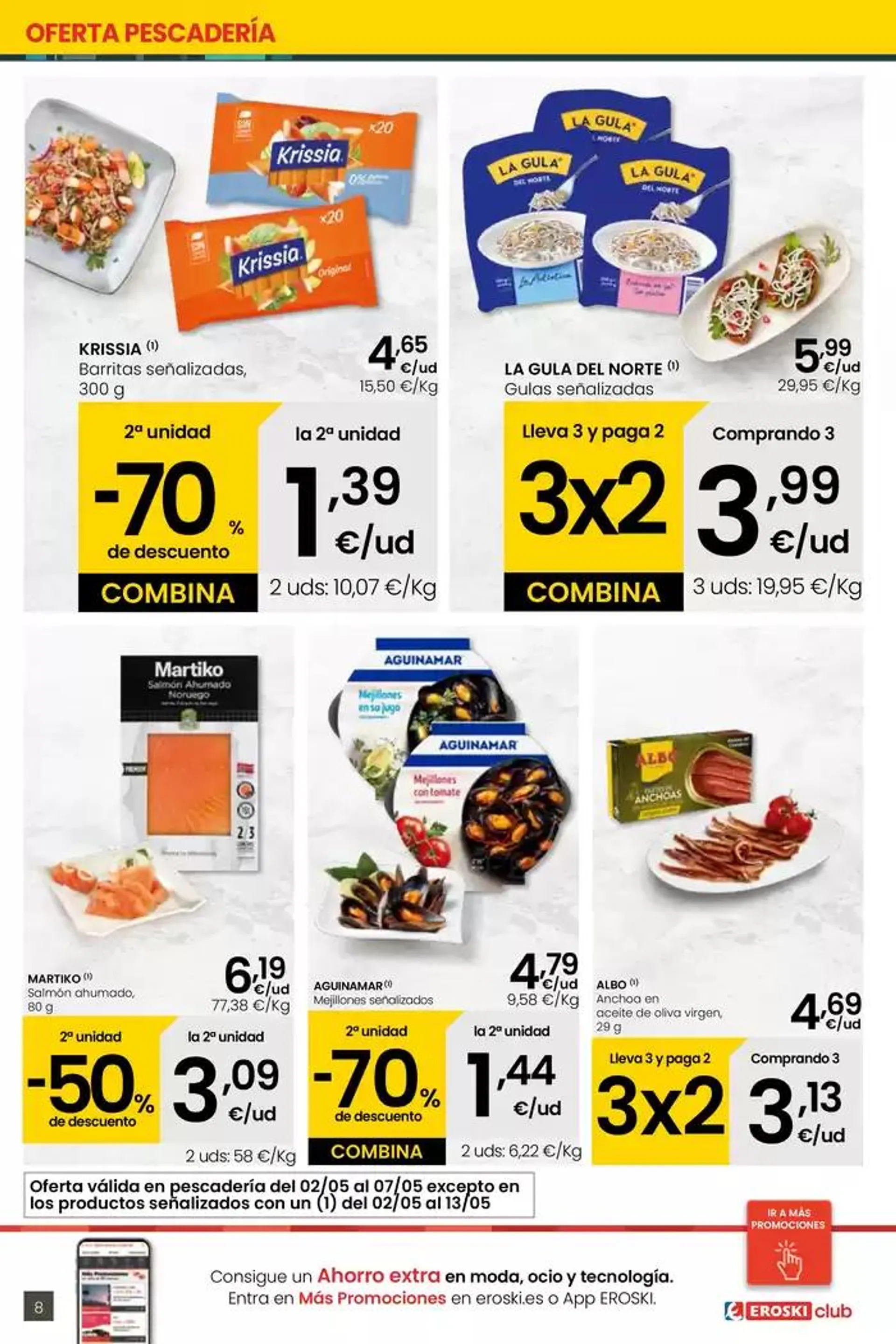 Catálogo de SUMA AHORRO HIPERMERCADOS EROSKI 2 de mayo al 13 de mayo 2025 - Página 8