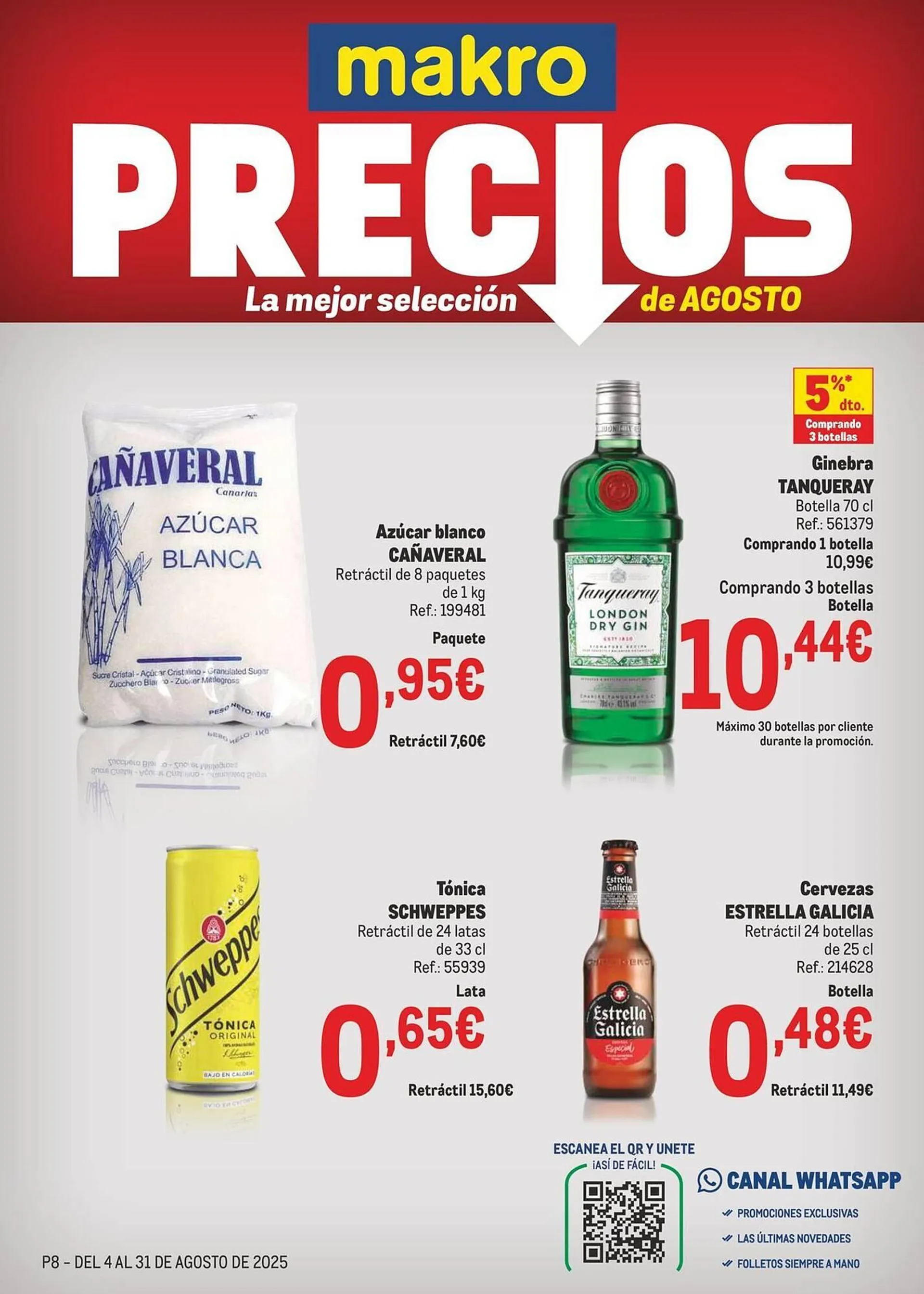 Catálogo de Folleto Makro 5 de agosto al 31 de agosto 2025 - Página 1