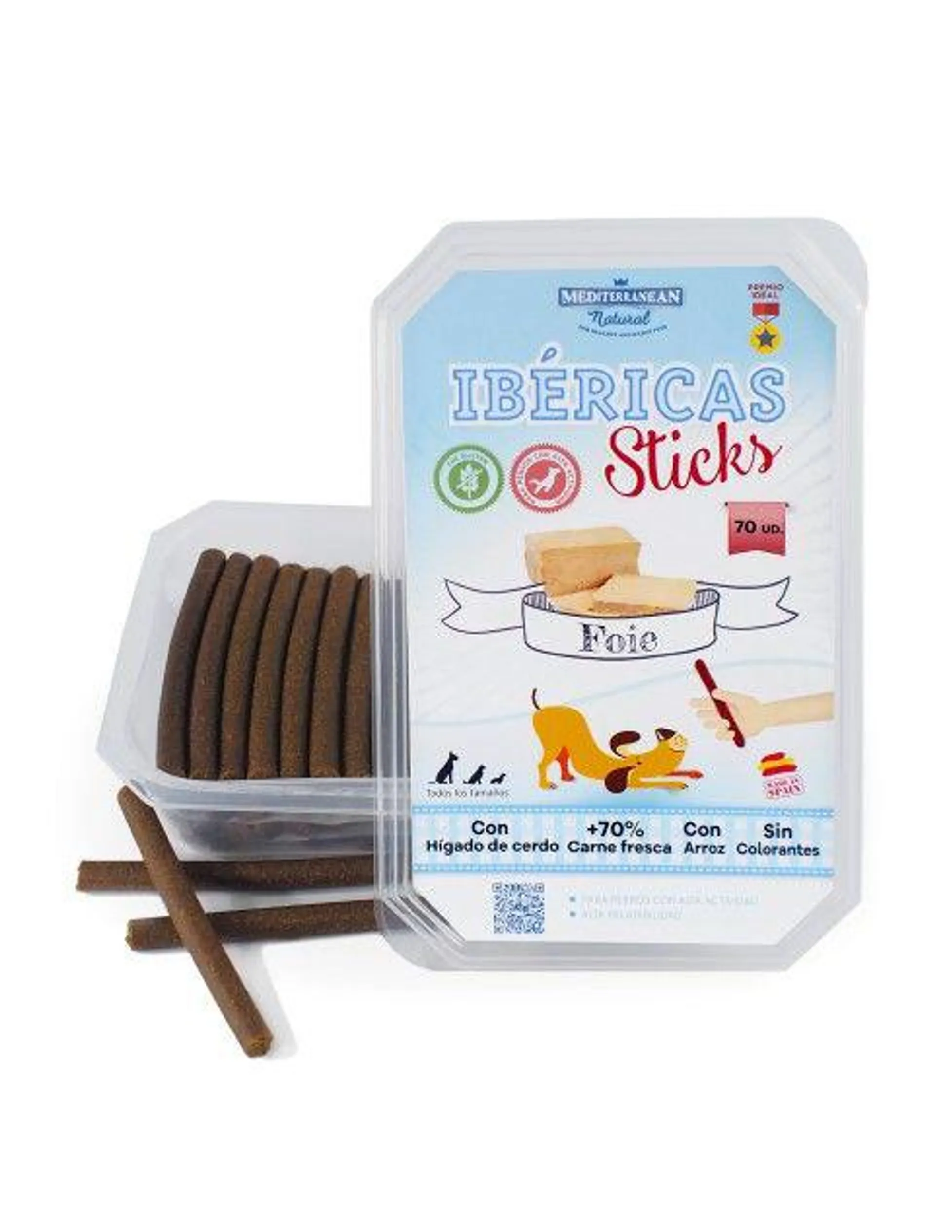 Premios para perro, Stick Ibéricas de hígado Mediterranean
