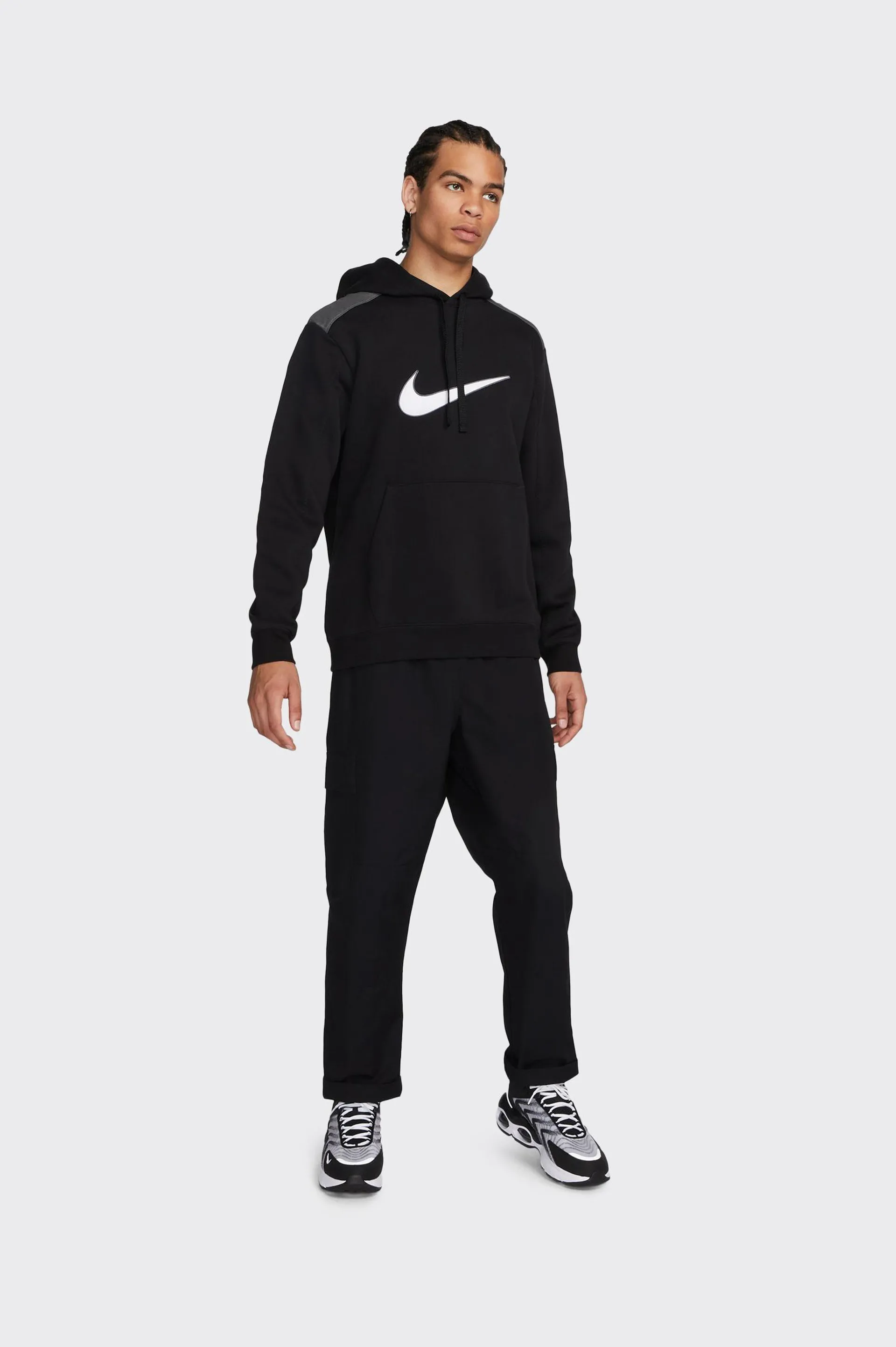 SUDADERA Nike FLEECE HOODIE HOMBRE