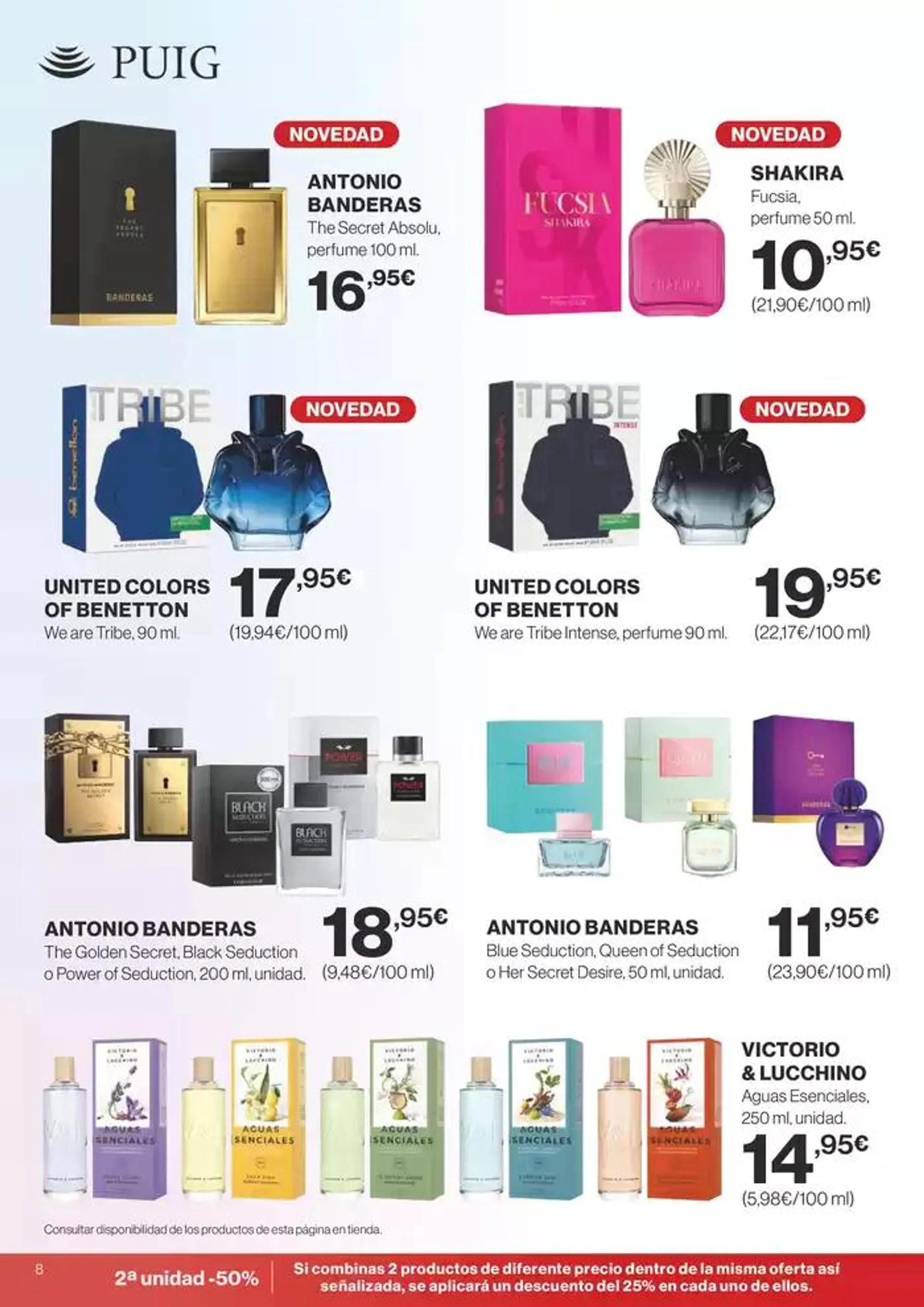 Catálogo de Oferta de perfumería Península, Baleares 27 de septiembre al 9 de octubre 2024 - Página 8