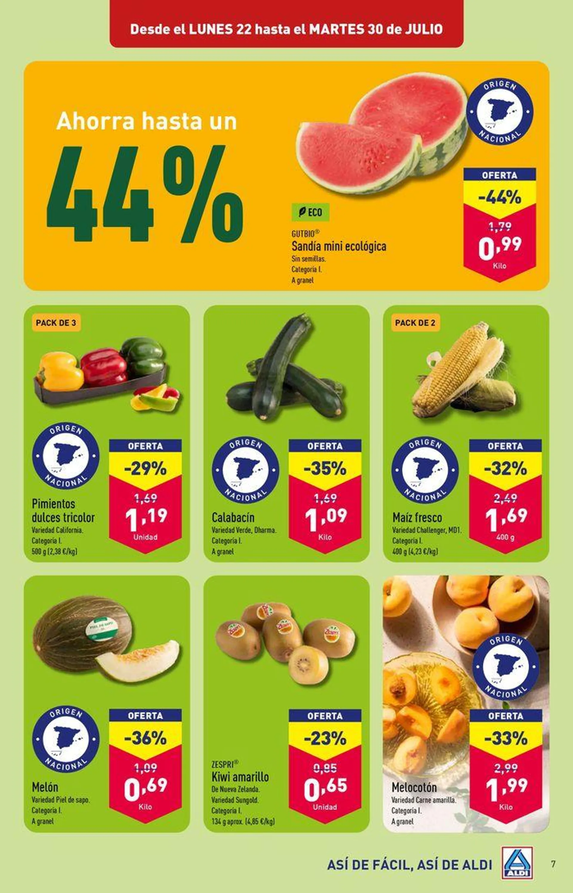 Catálogo de Aldi super precios 22 de julio al 30 de julio 2024 - Página 5