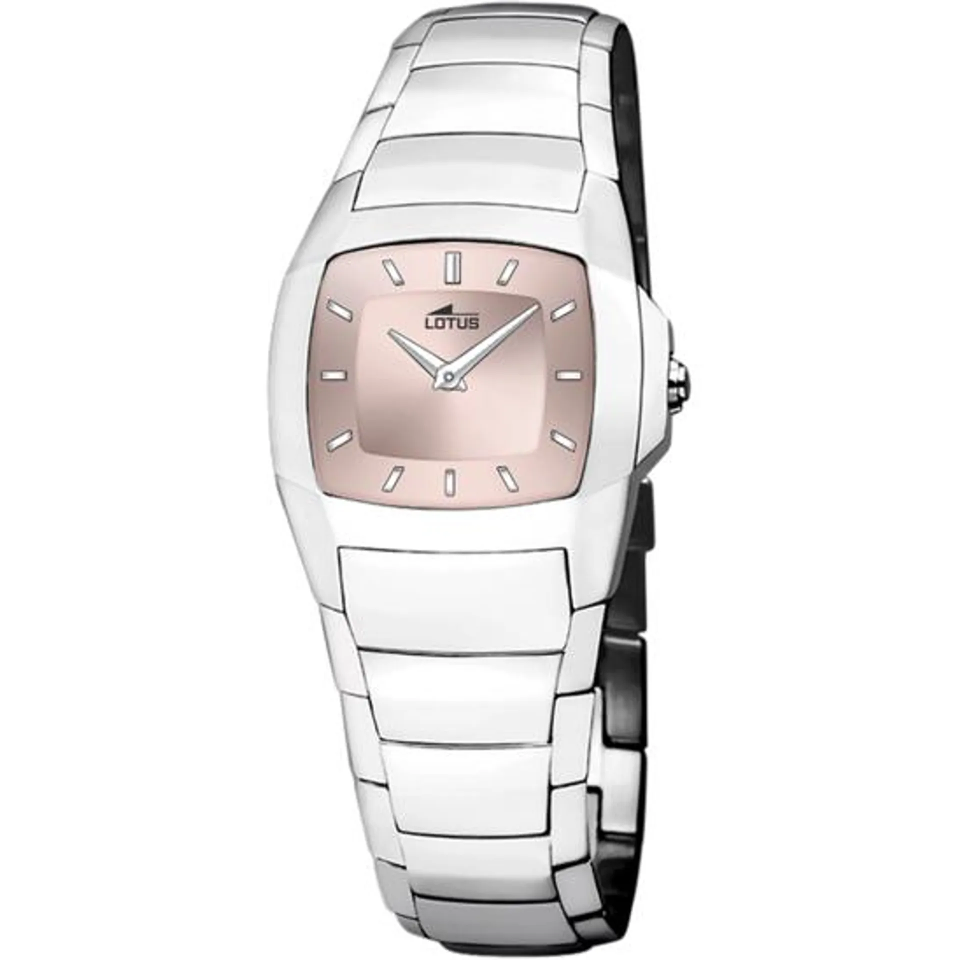 RELOJ LOTUS 15316/H ROSA CORREA DE ACERO INOXIDABLE 316L, MUJER