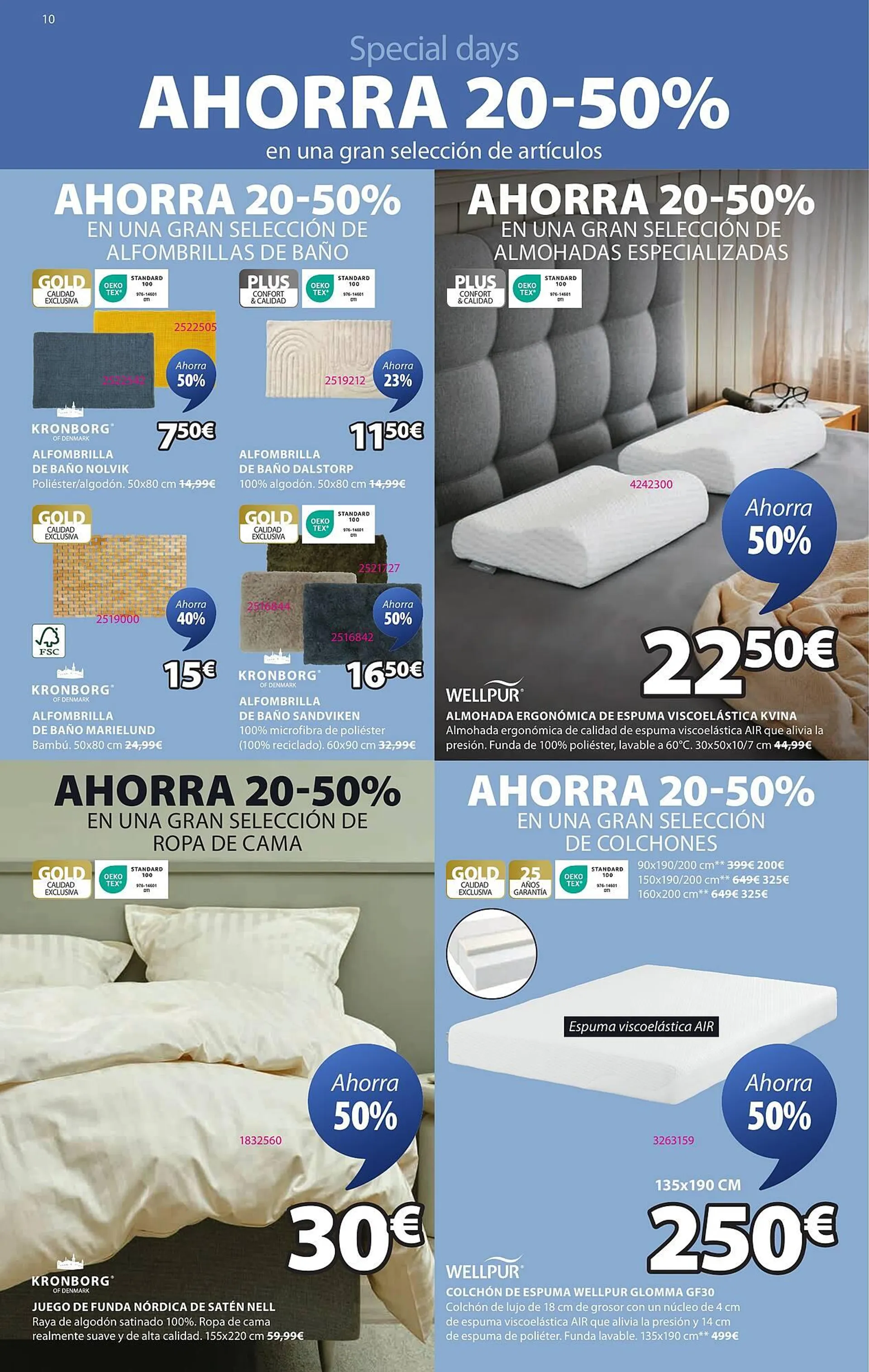 Catálogo de Folleto JYSK 15 de mayo al 11 de junio 2025 - Página 10