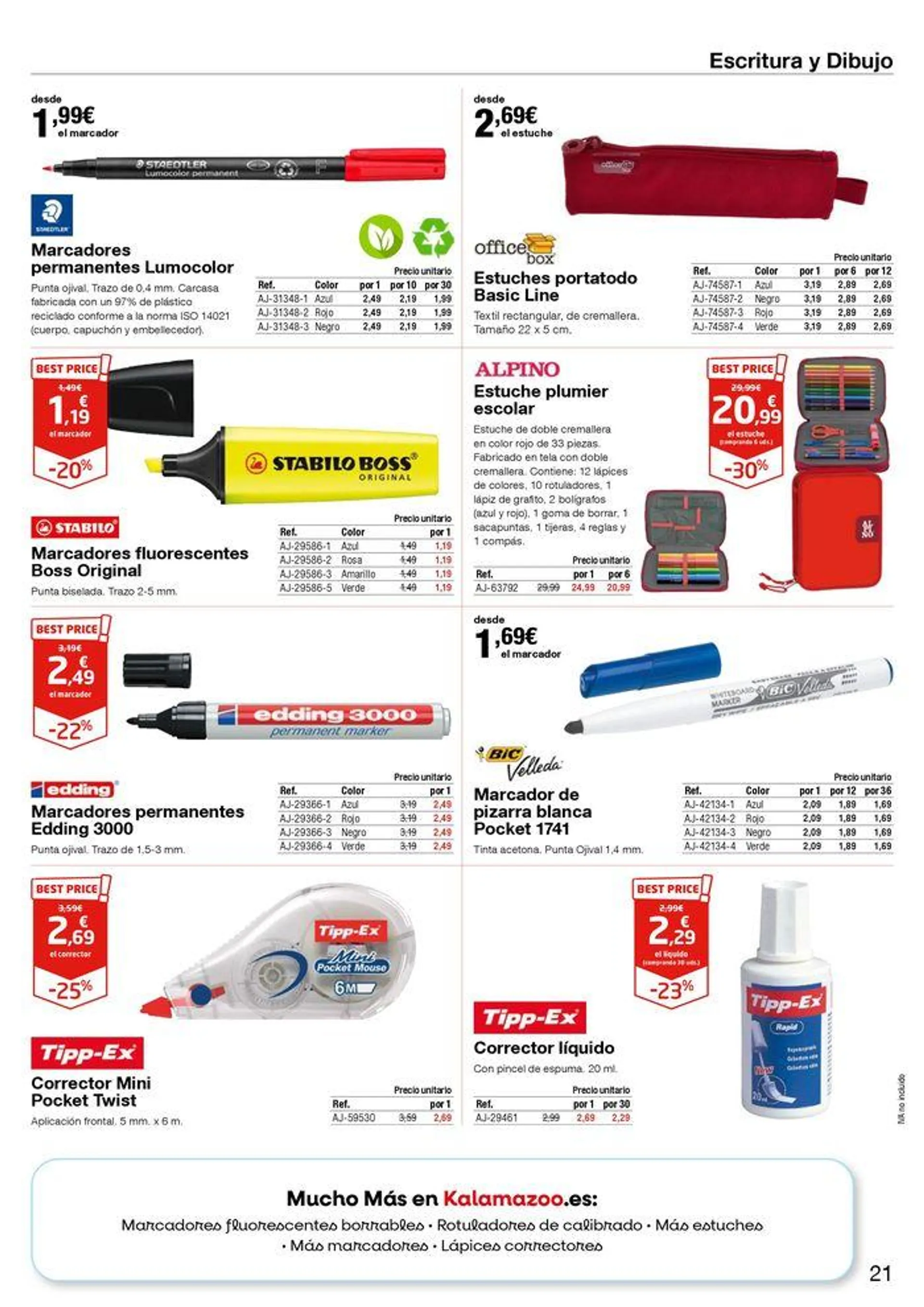 Staples Kalamazoo Material Didáctico y Escolar - 21