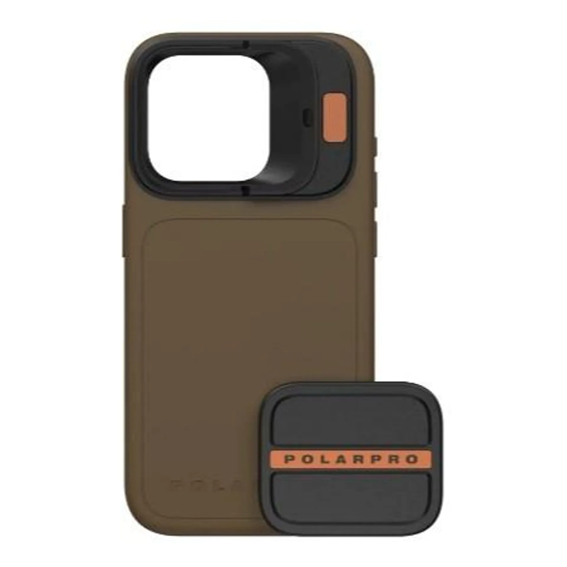 Carcasa Polar pro Litechaser para Iphone 15 Pro Beige