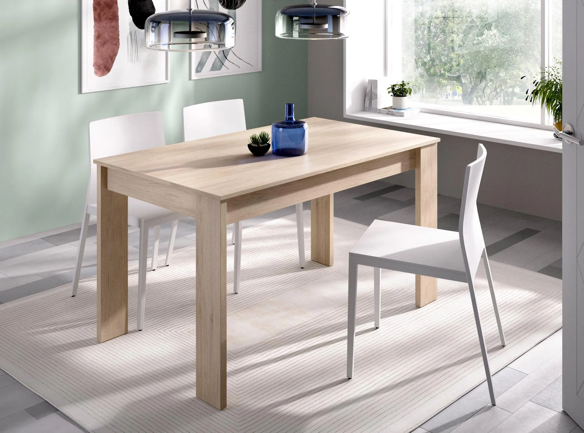 Mesa de 139x81 cm
