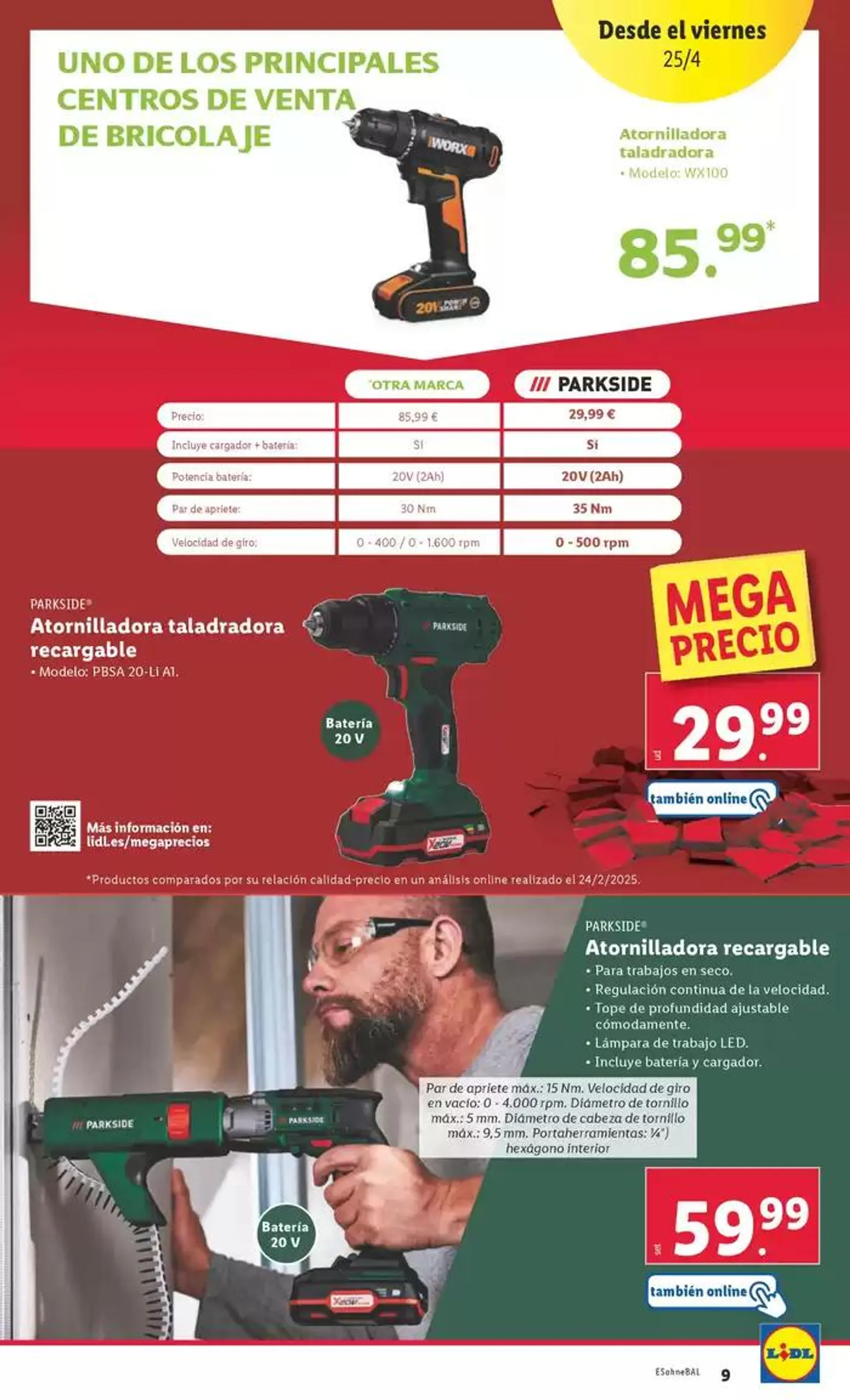 Catálogo de № 1 PRECIO - Ofertas válidas del 21/04 al 27/04 21 de abril al 27 de abril 2025 - Página 46
