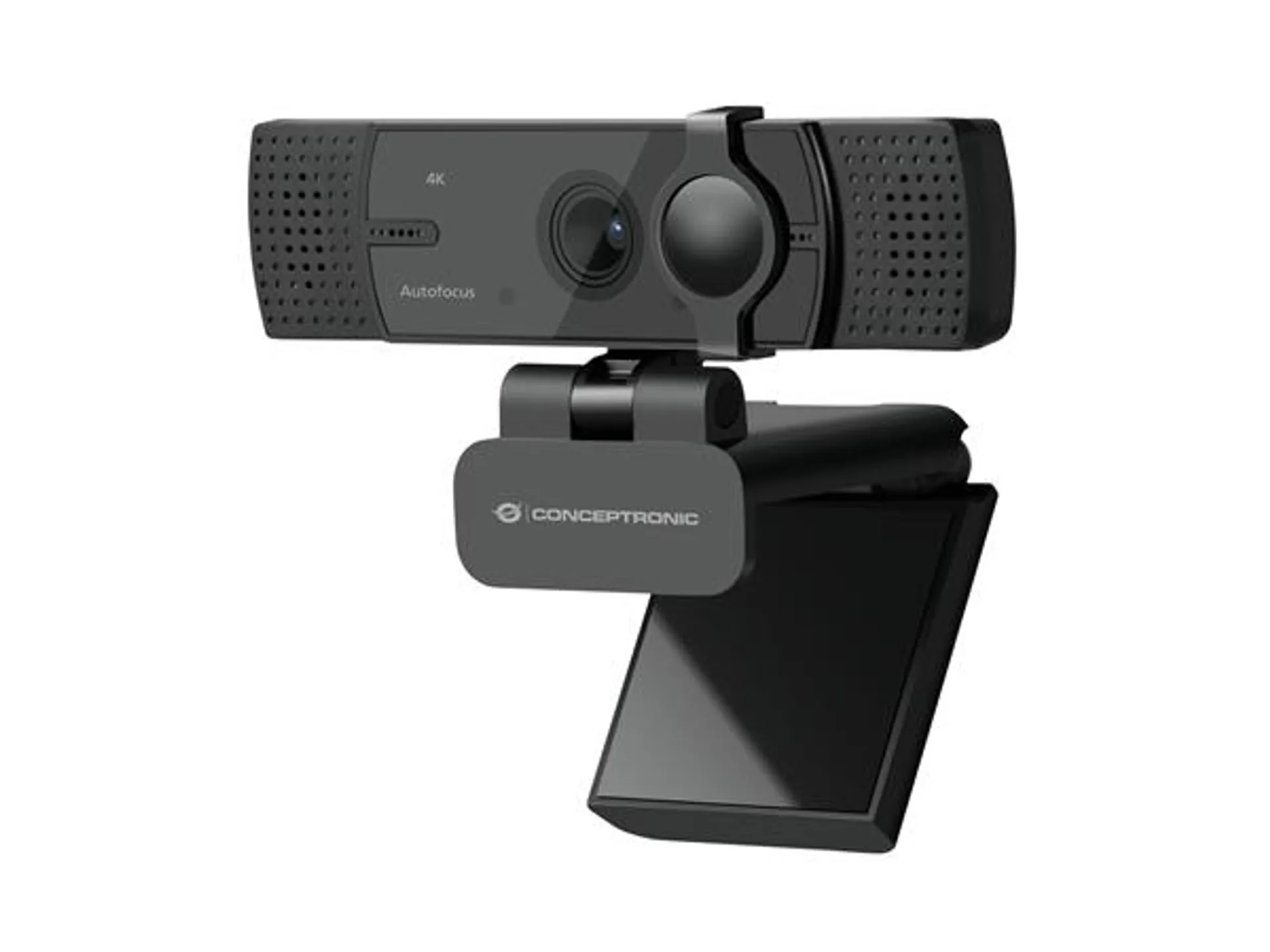 WEBCAM 4K CONCEPTRONIC AMDIS 8.3MP USB 2.26 MM GRAN ANGULAR 120-AUTOFOCUS MICROFONO DUAL ADAPTADOR USB-C