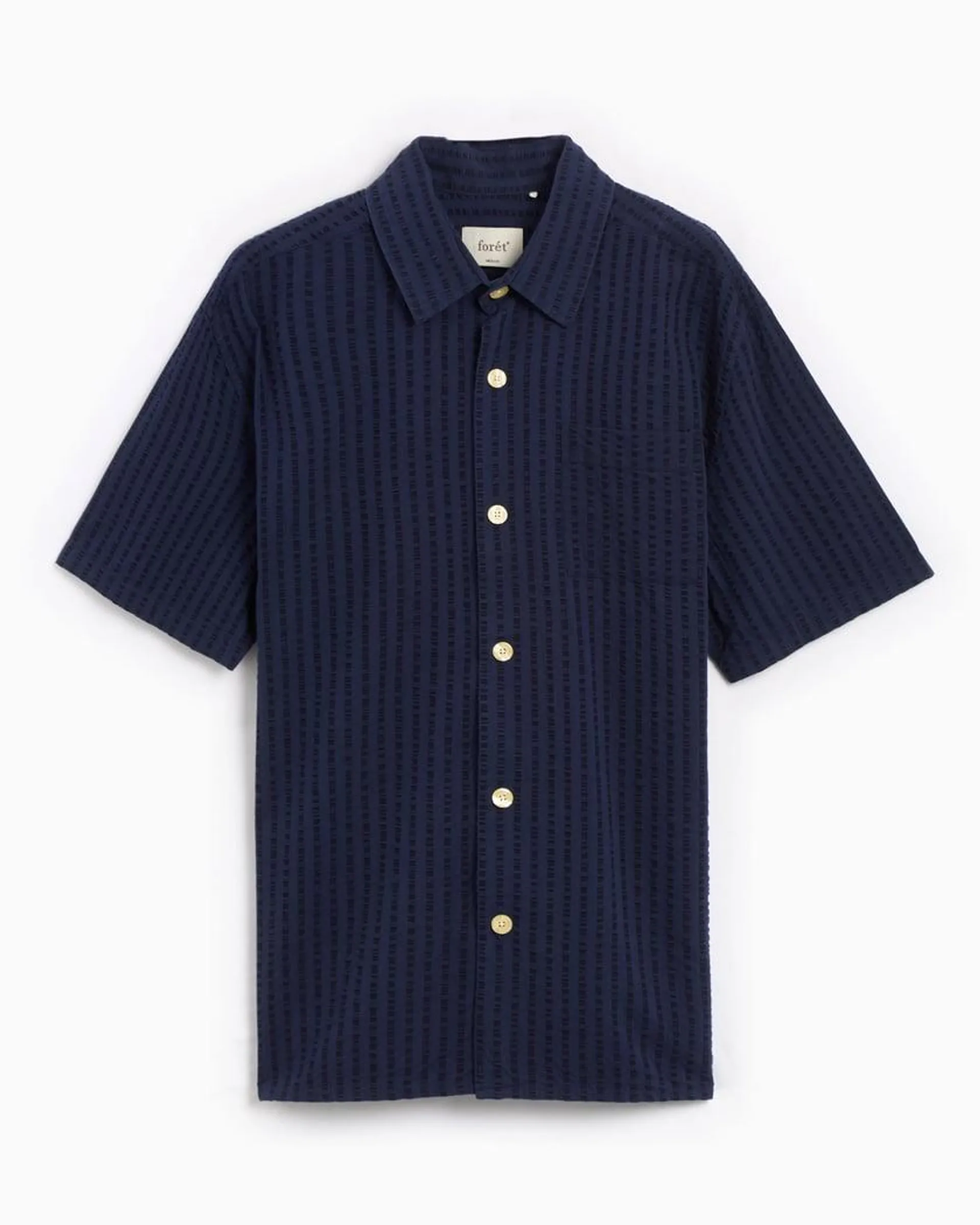 forét Vole Seerscuker Men's Short Sleeve Shirt