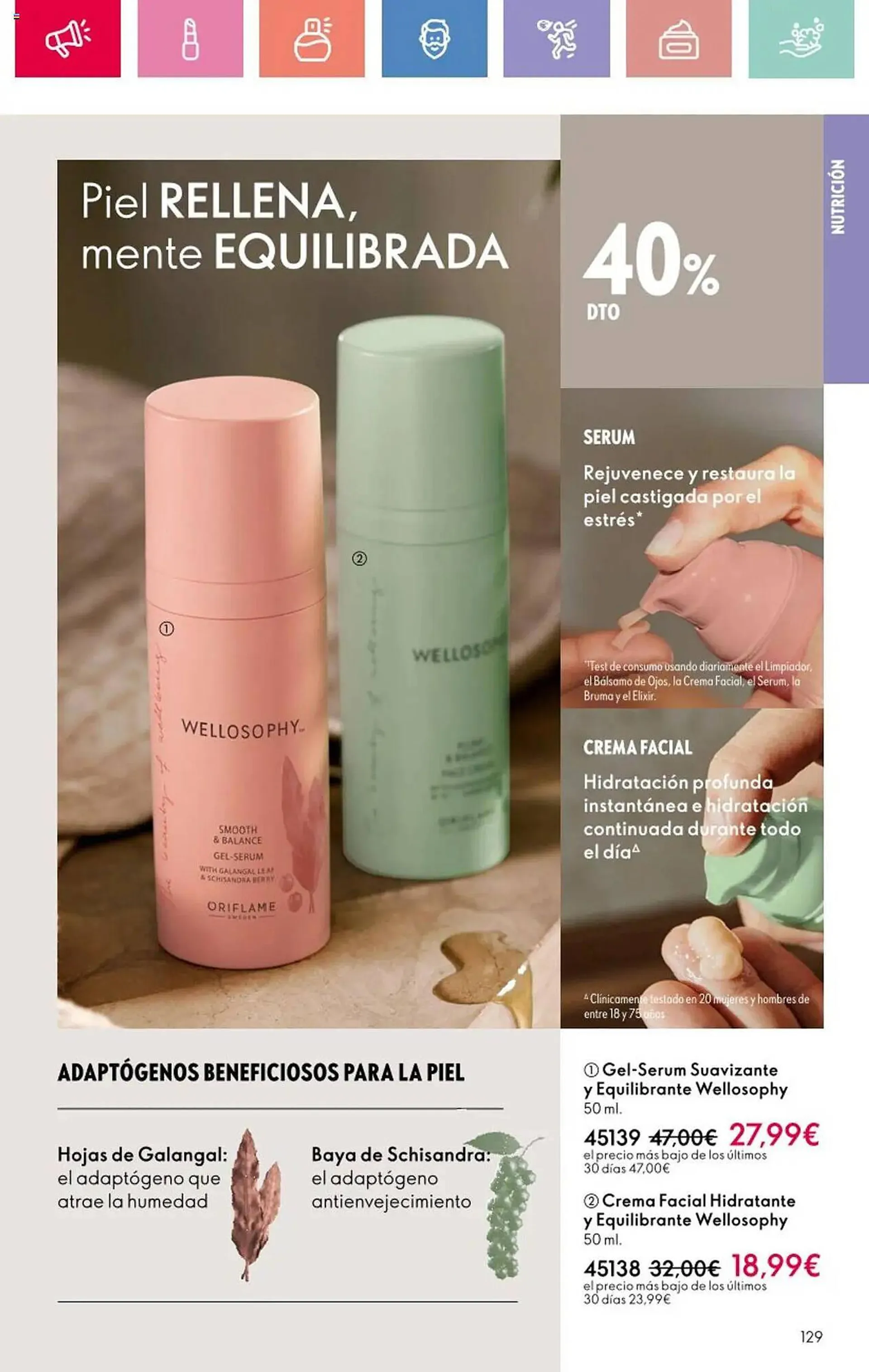 Catálogo de Folleto Oriflame 22 de junio al 12 de julio 2025 - Página 129