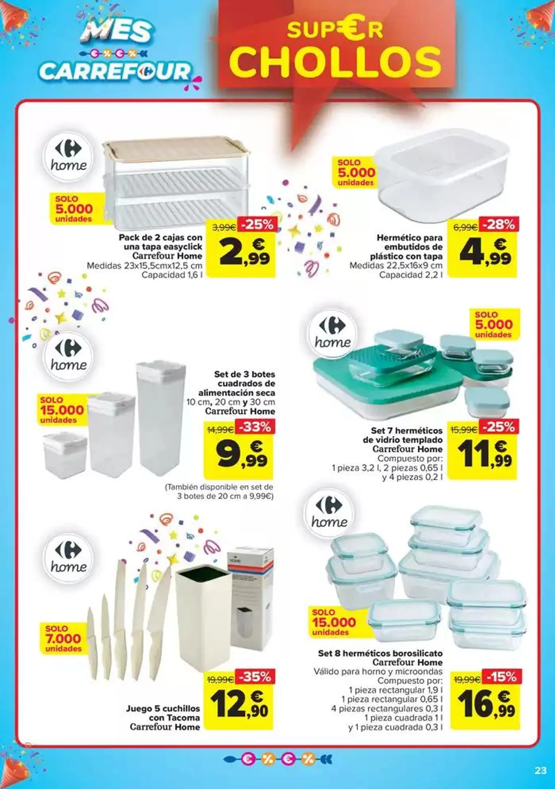 Catálogo de CHOLLOS NO ALIMENTACION 22 de abril al 12 de mayo 2025 - Página 23