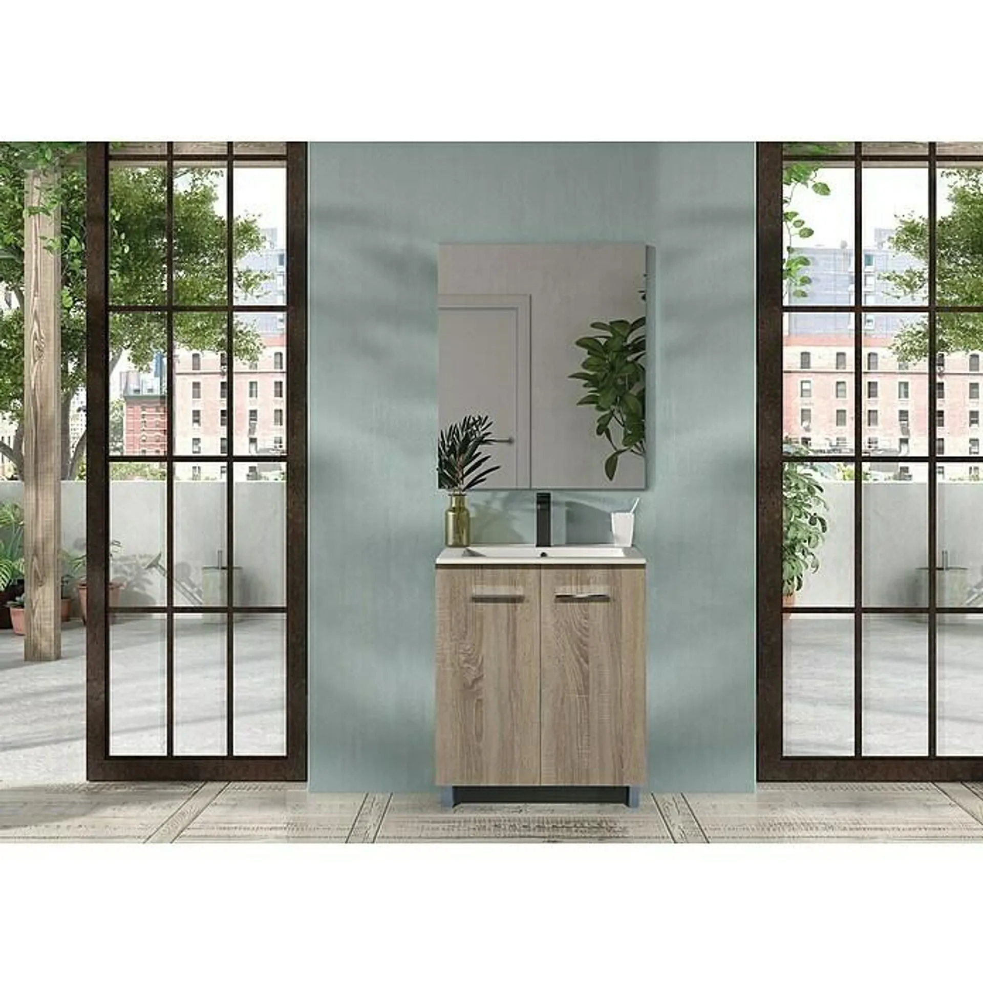 Conjunto de mueble de baño Smart