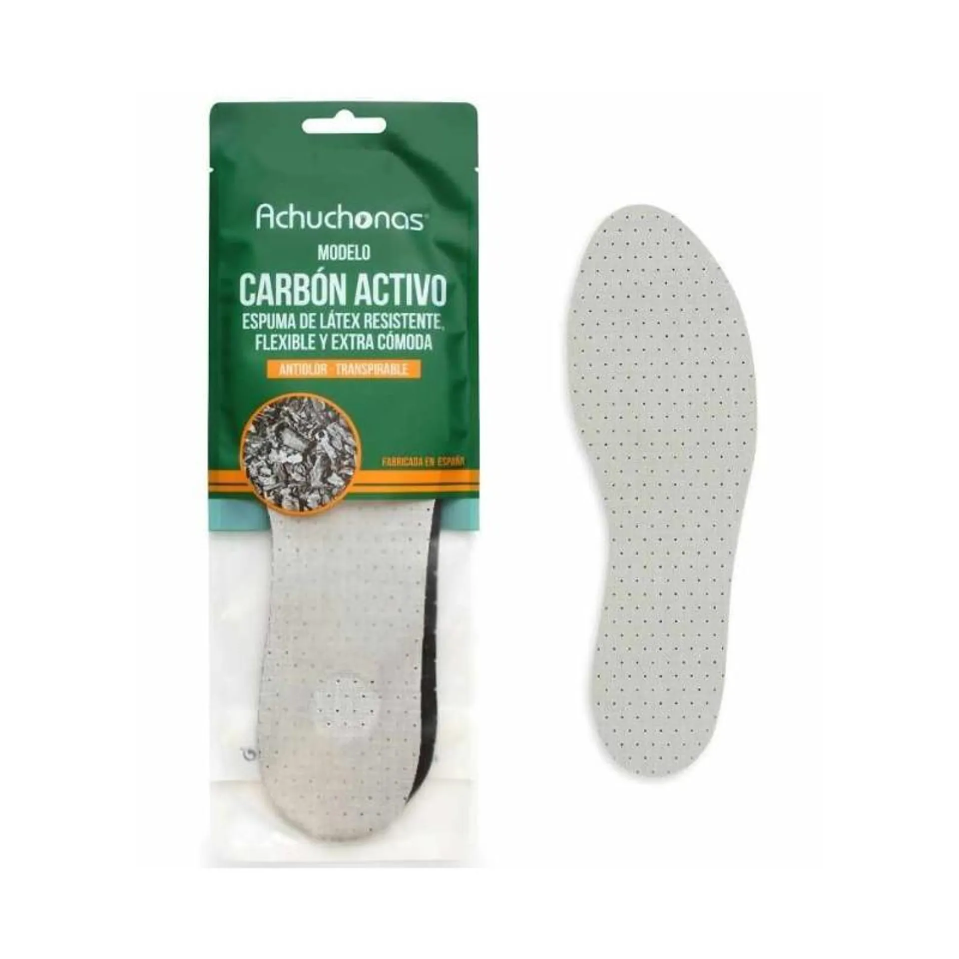PLANTILLAS DE CARBON ACTIVO TALLA UNICA