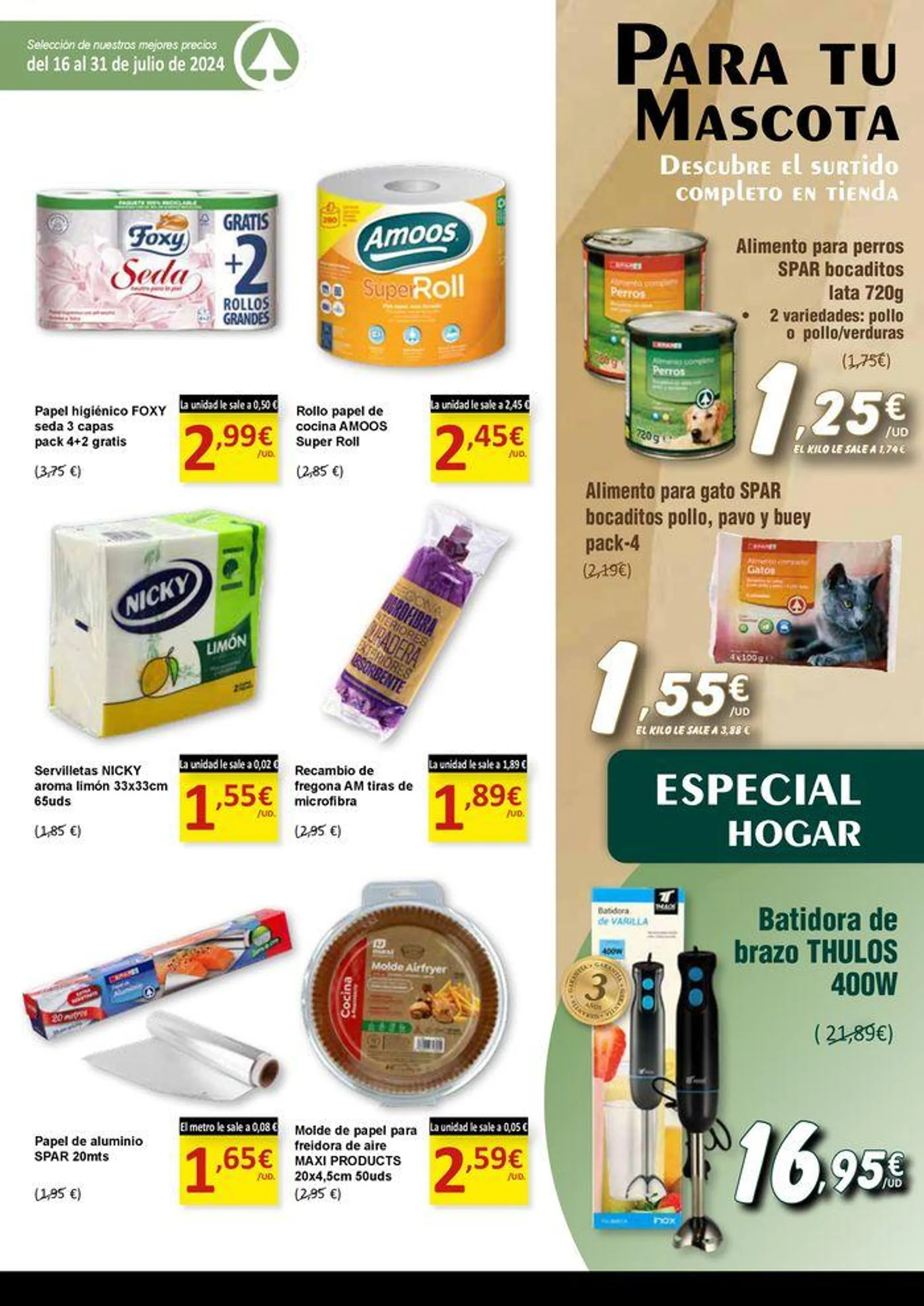 Catálogo de SPAR oferta 2ª julio 16 de julio al 31 de julio 2024 - Página 9