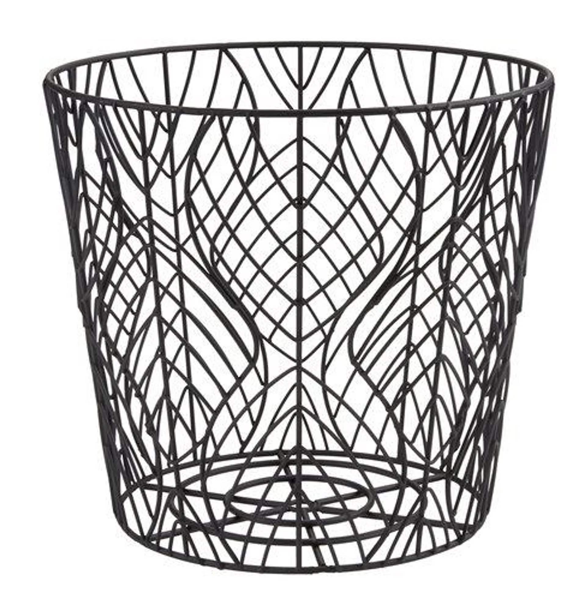 Storage basket ILSBO metal wire black