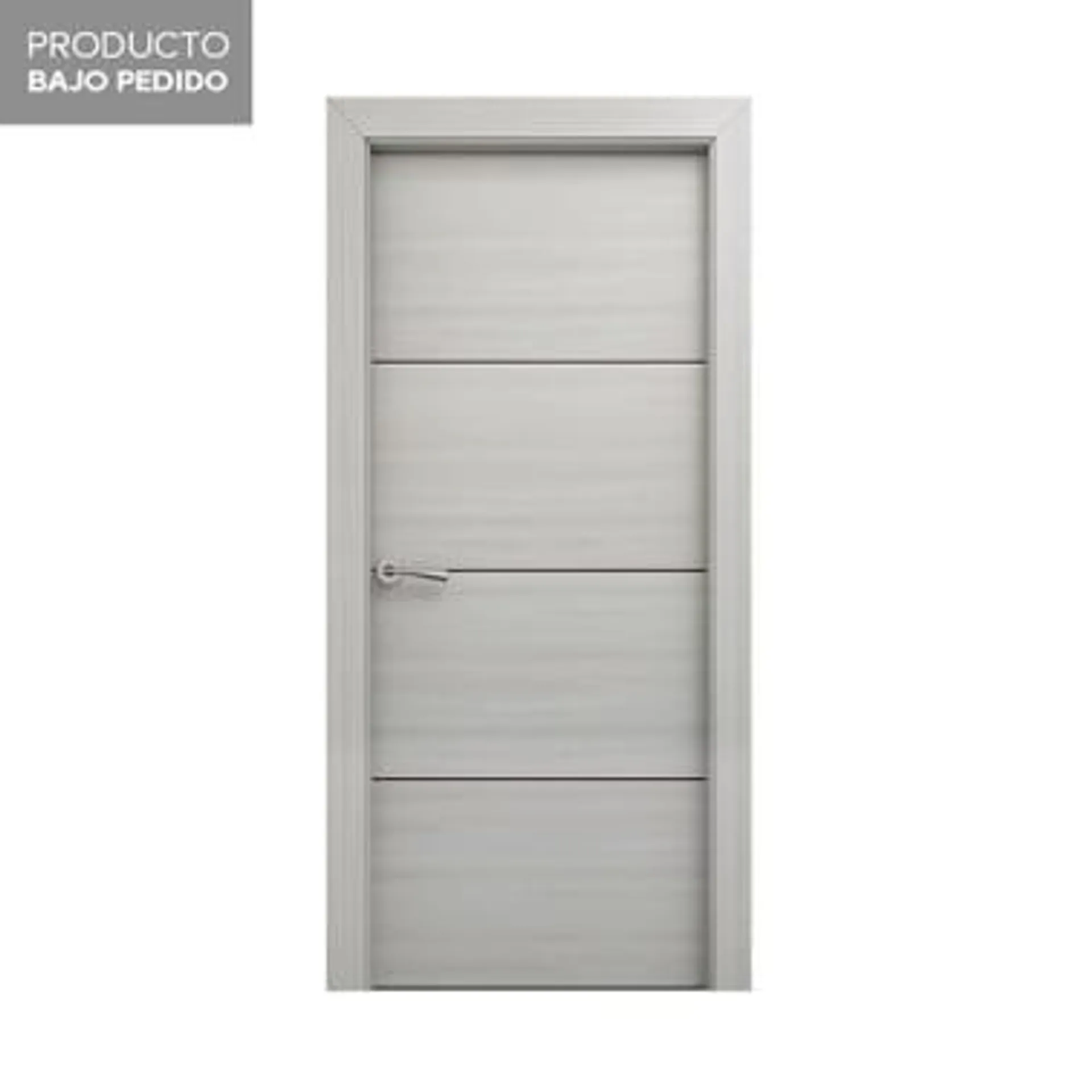 Puerta hércules blanco decapé derecha 203 x 62,5 cm