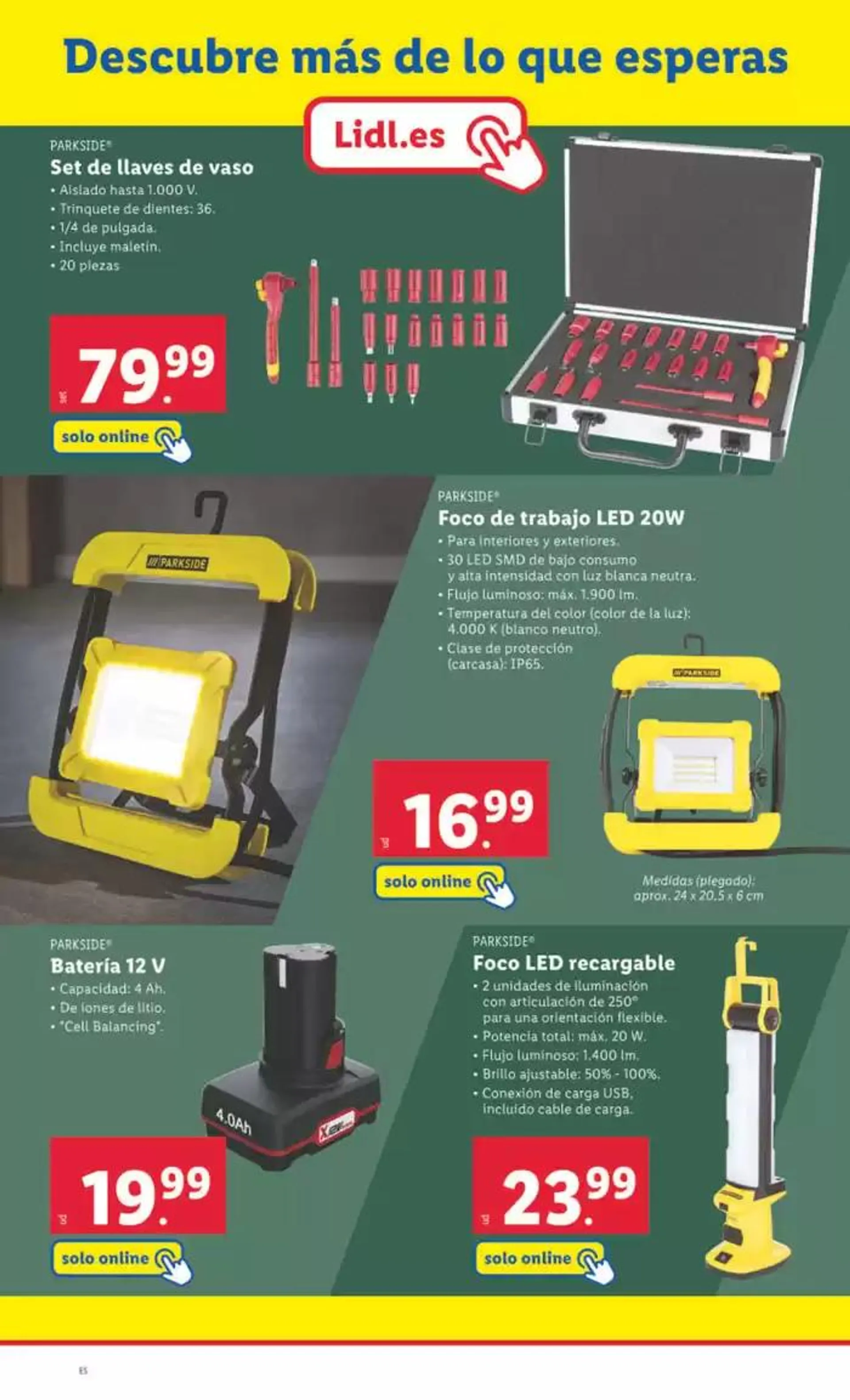 Catálogo de ¡Bazar Lidl! Ofertas válidas 26/05 al 01/06 26 de mayo al 1 de junio 2025 - Página 24