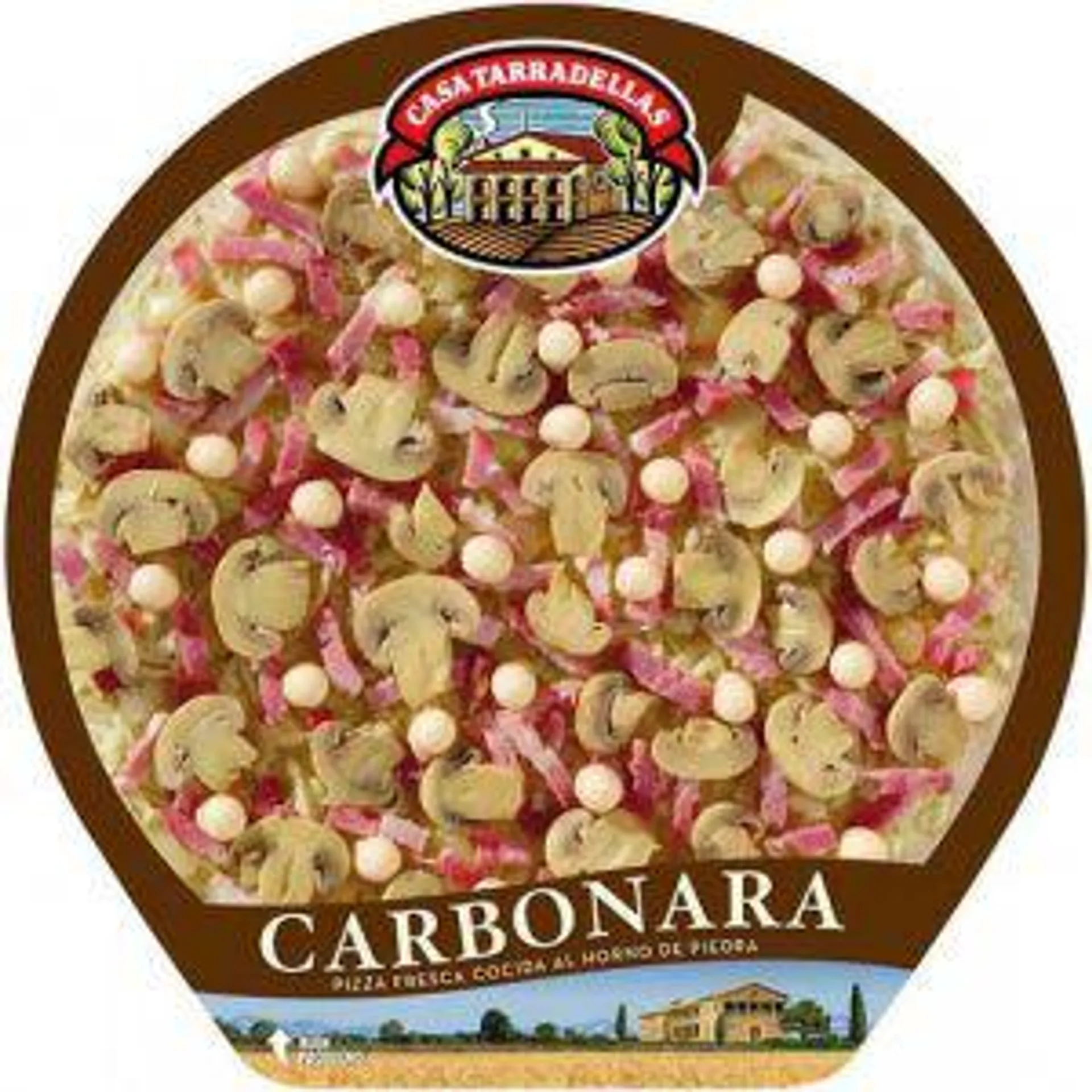 PIZZA TARRADELLAS CARBONARA 425GR