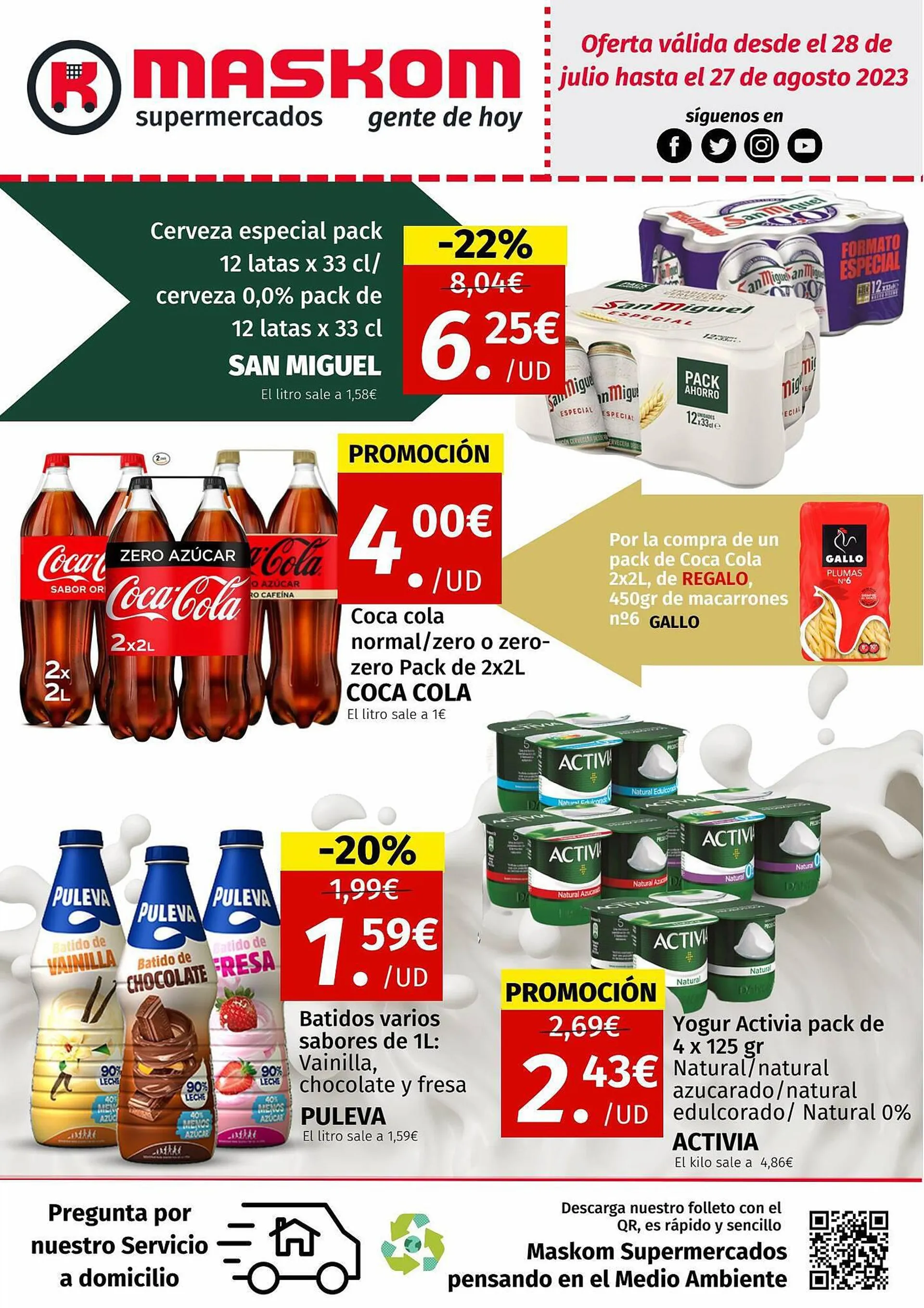 Folleto Maskom Supermercados - 1