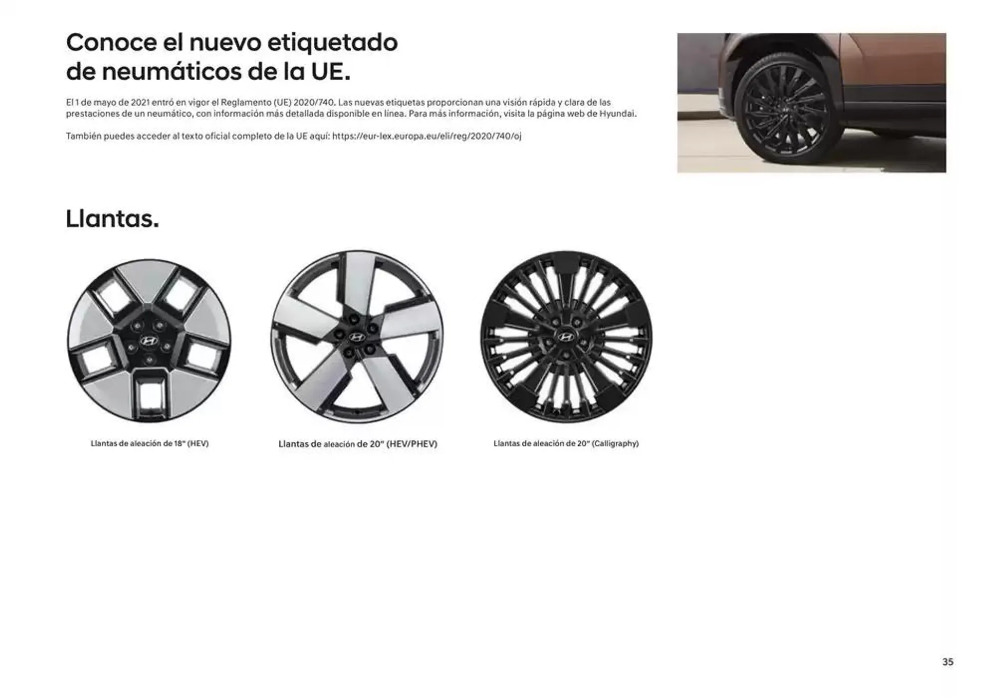 Catálogo de Hyundai - Nuevo SANTA FE Híbrido 31 de diciembre al 31 de diciembre 2025 - Página 35