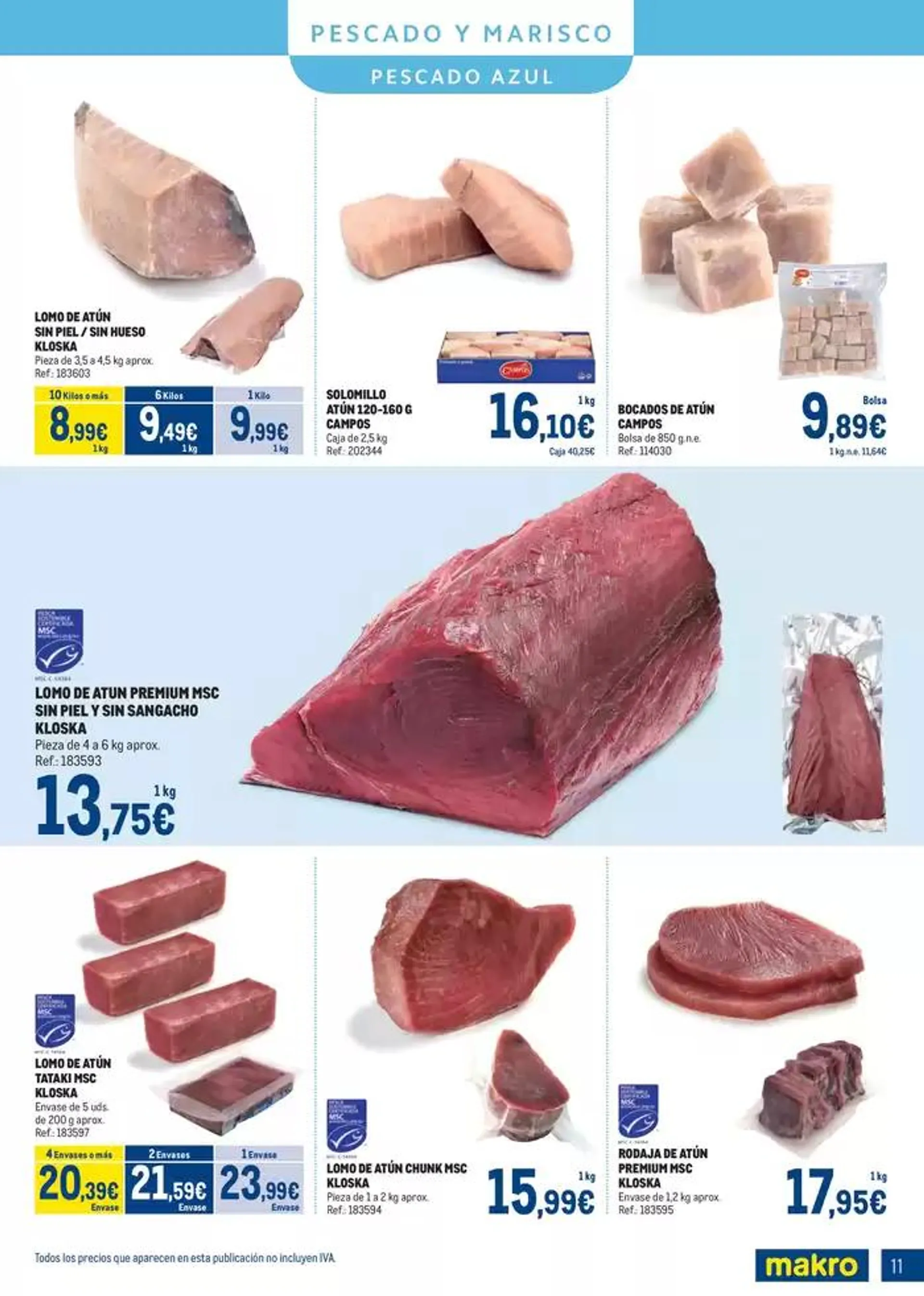 Catálogo de Especial Congelados Norte 5 de mayo al 1 de junio 2025 - Página 11