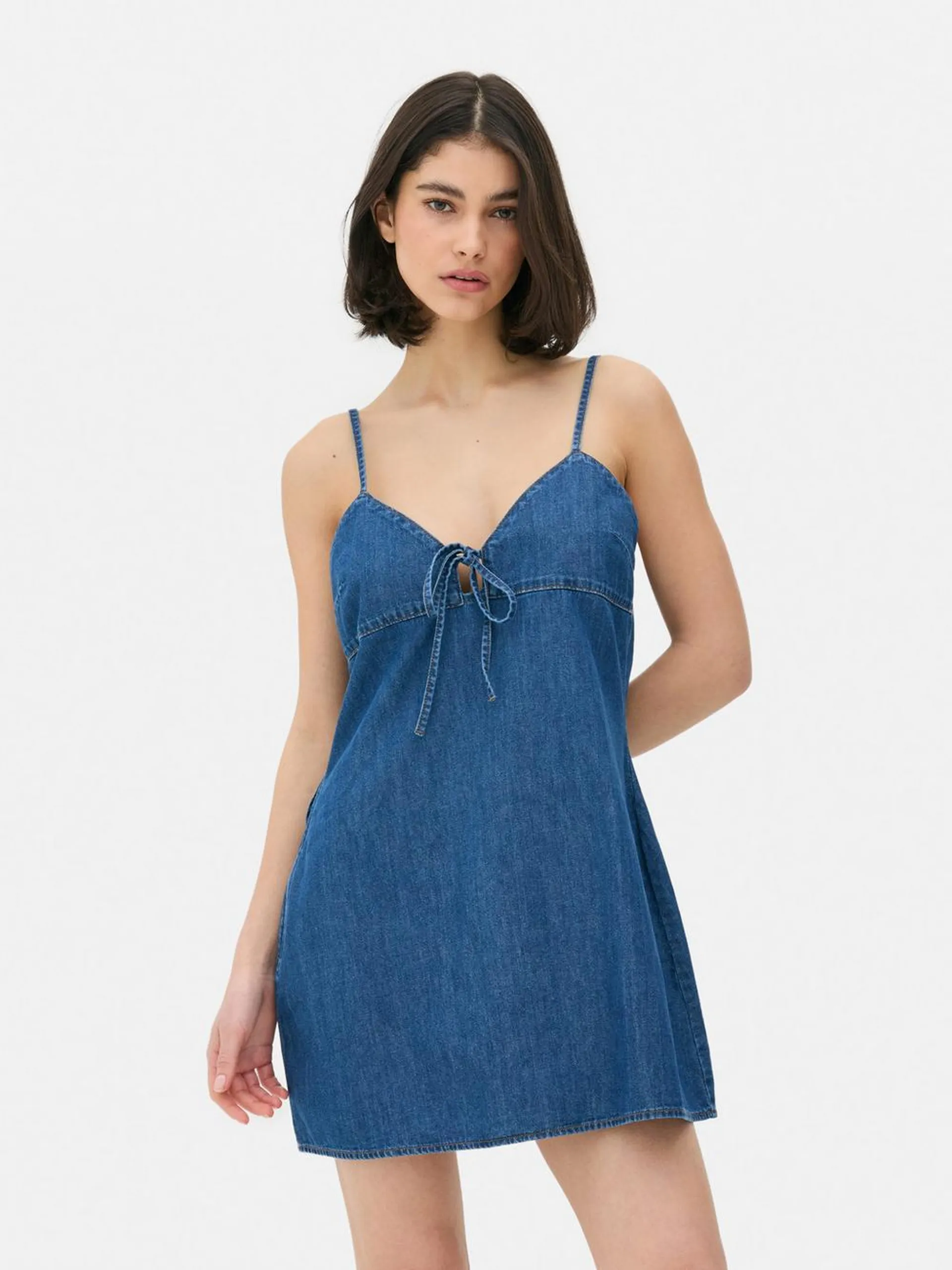 Vestido corto vaquero