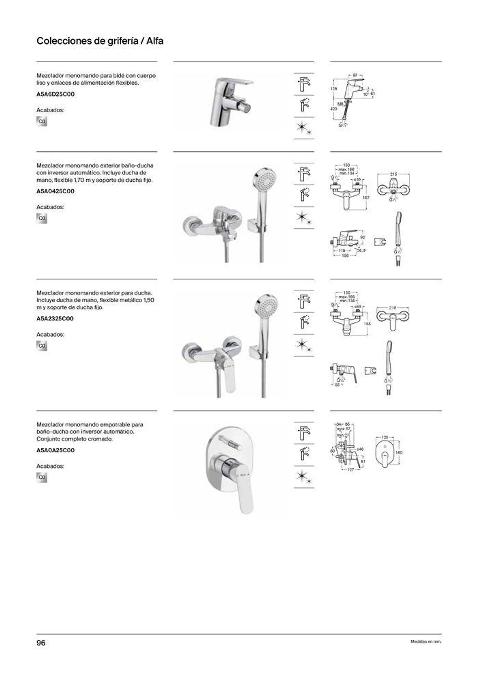 Catálogo de Grifería 19 de septiembre al 31 de diciembre 2024 - Página 98
