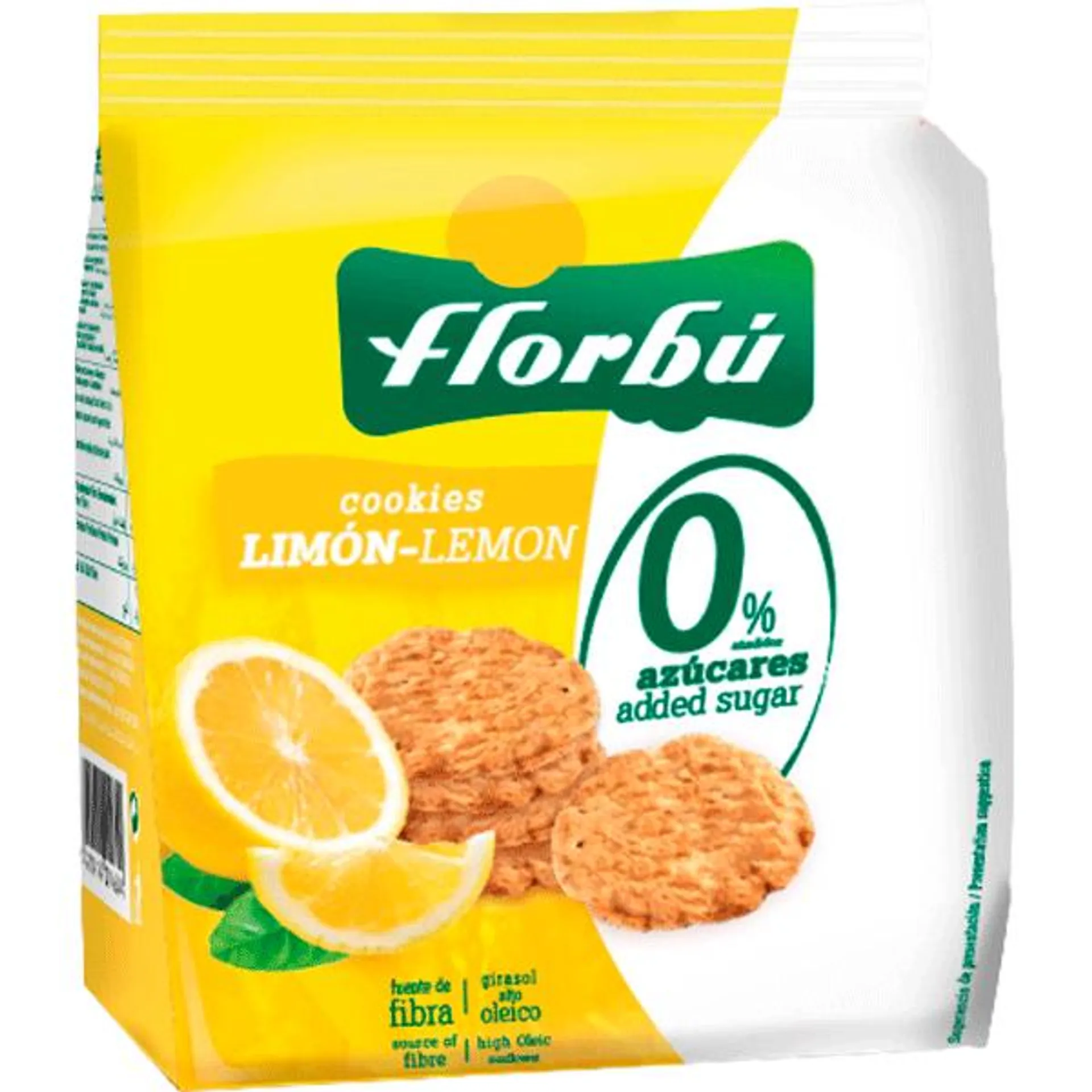 COOKIE LIMÓN SIN AZÚCARES AÑADIDOS 130G